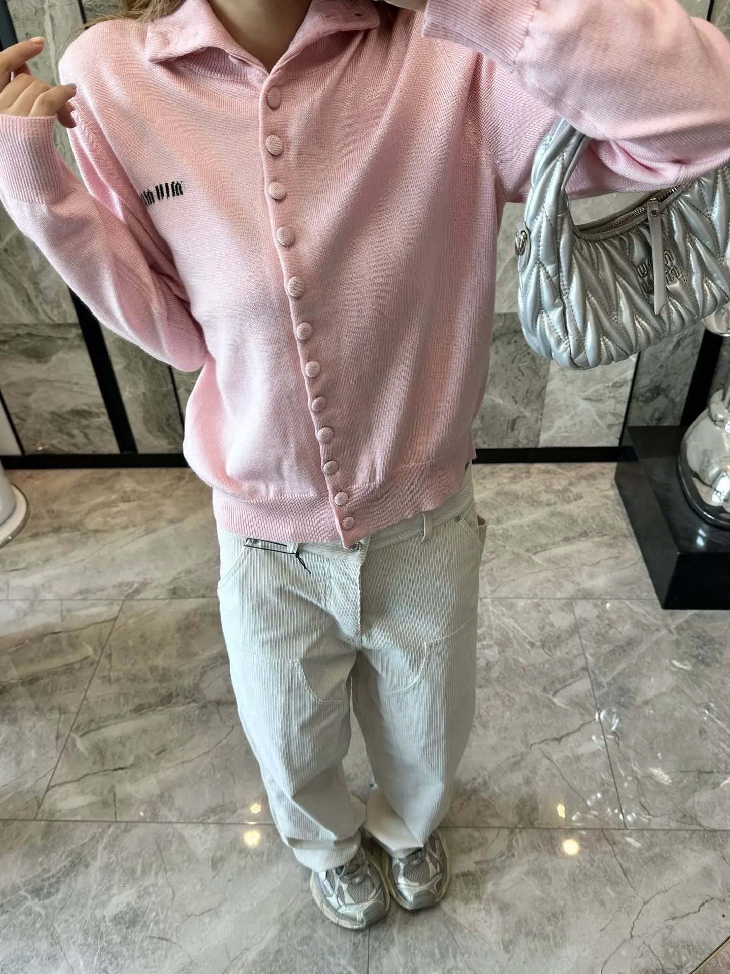 Dior/Dior 25Fw Solid Corduroy Pants