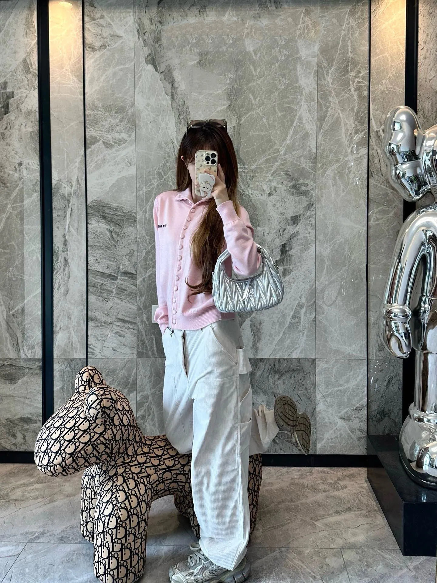 Dior/Dior 25Fw Solid Corduroy Pants