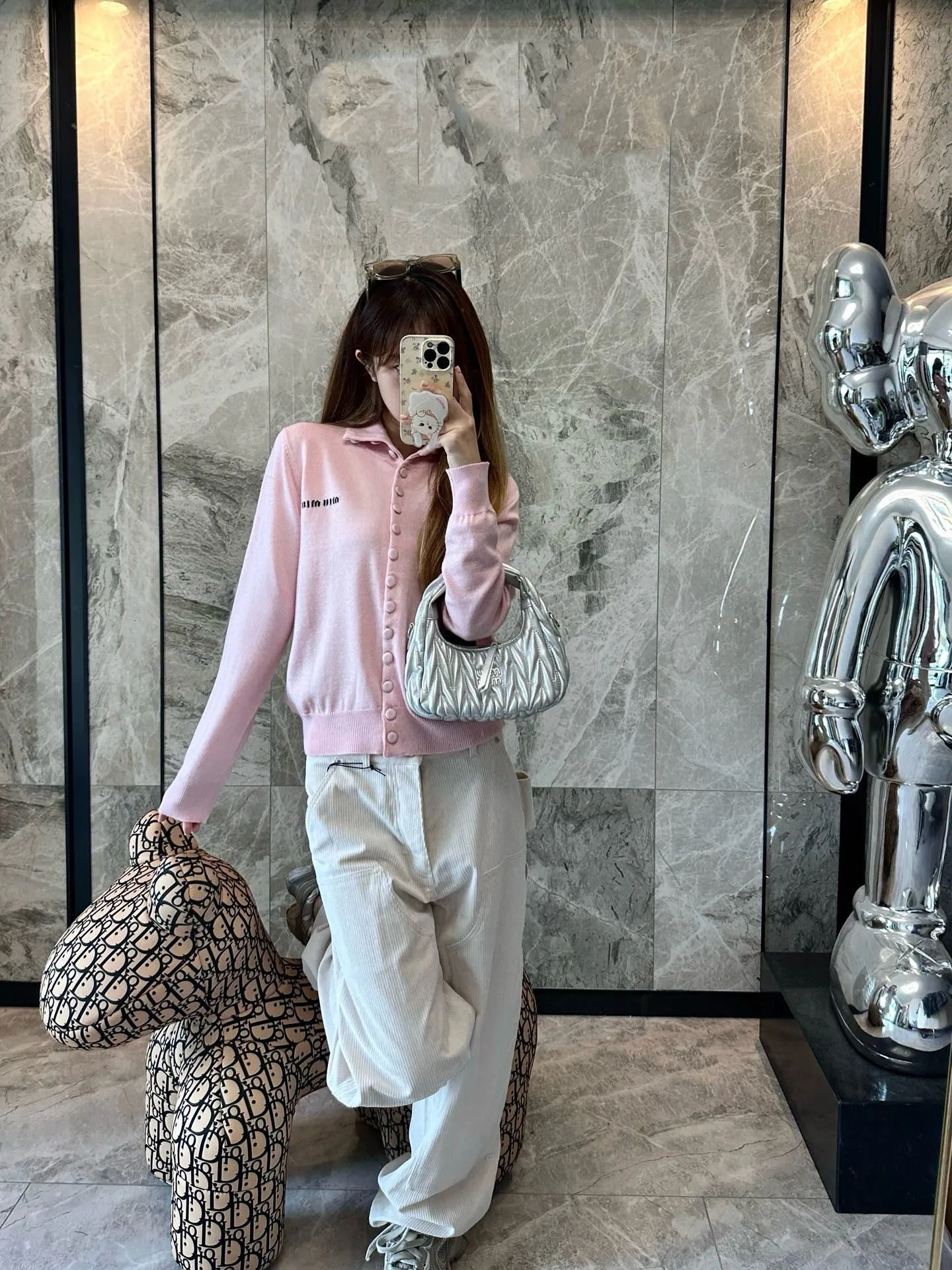 Dior/Dior 25Fw Solid Corduroy Pants