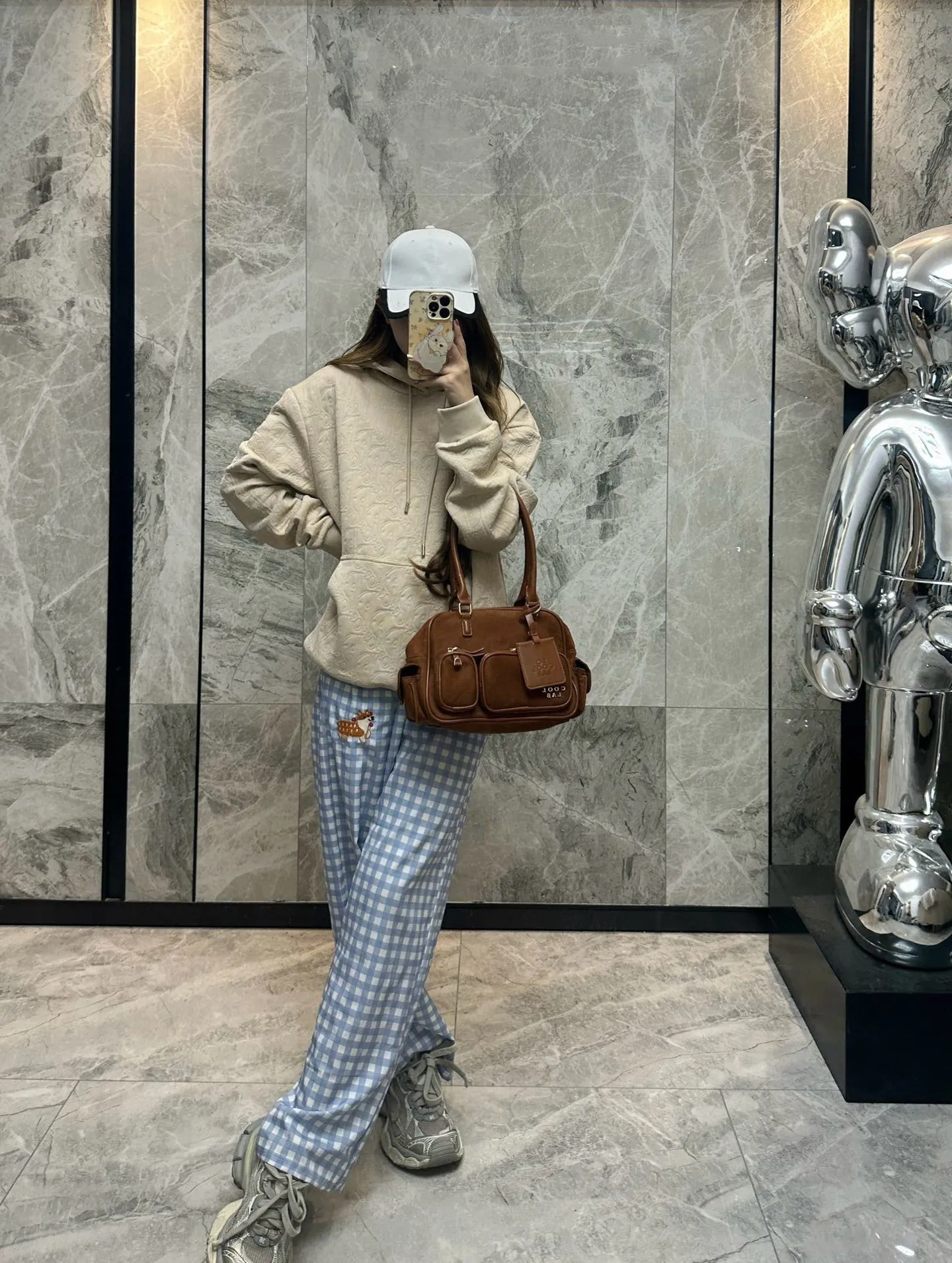 Dior/Dior 25Fw Monogram Embossed Hooded Sweatshirt