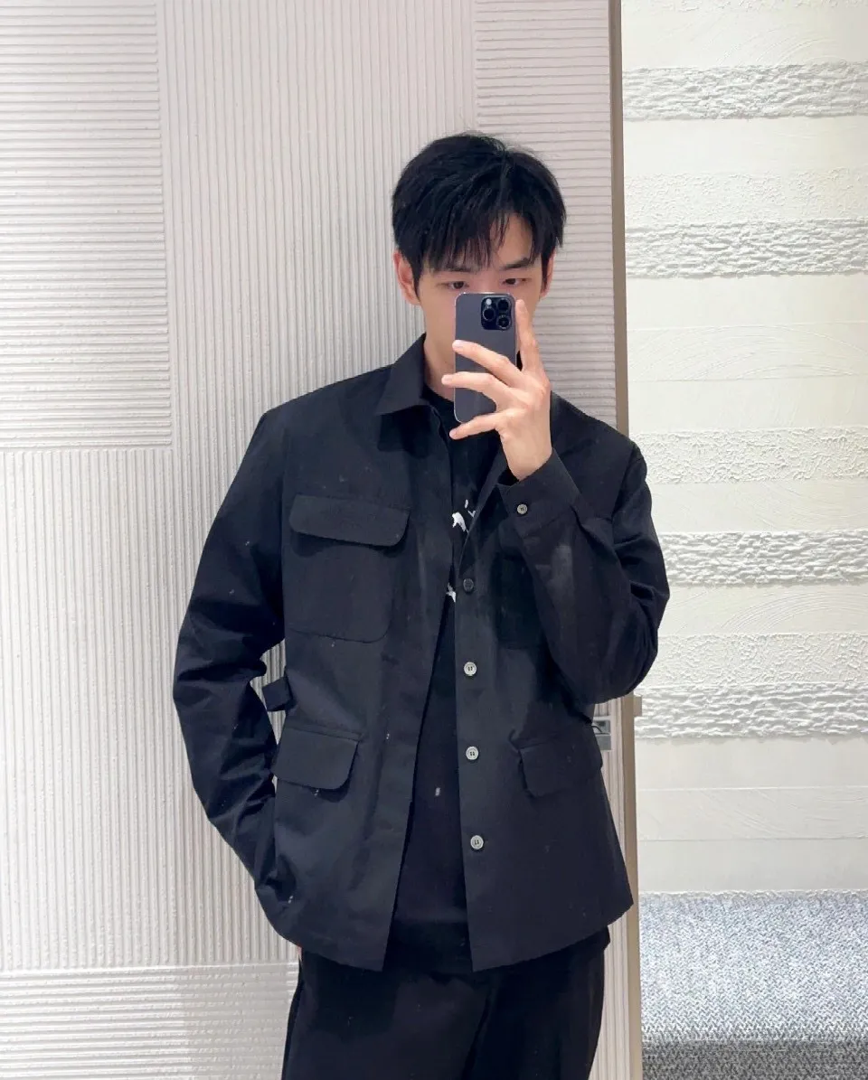Dior/Dior 25Fw Four Pocket Back Belted Jacket Jacket