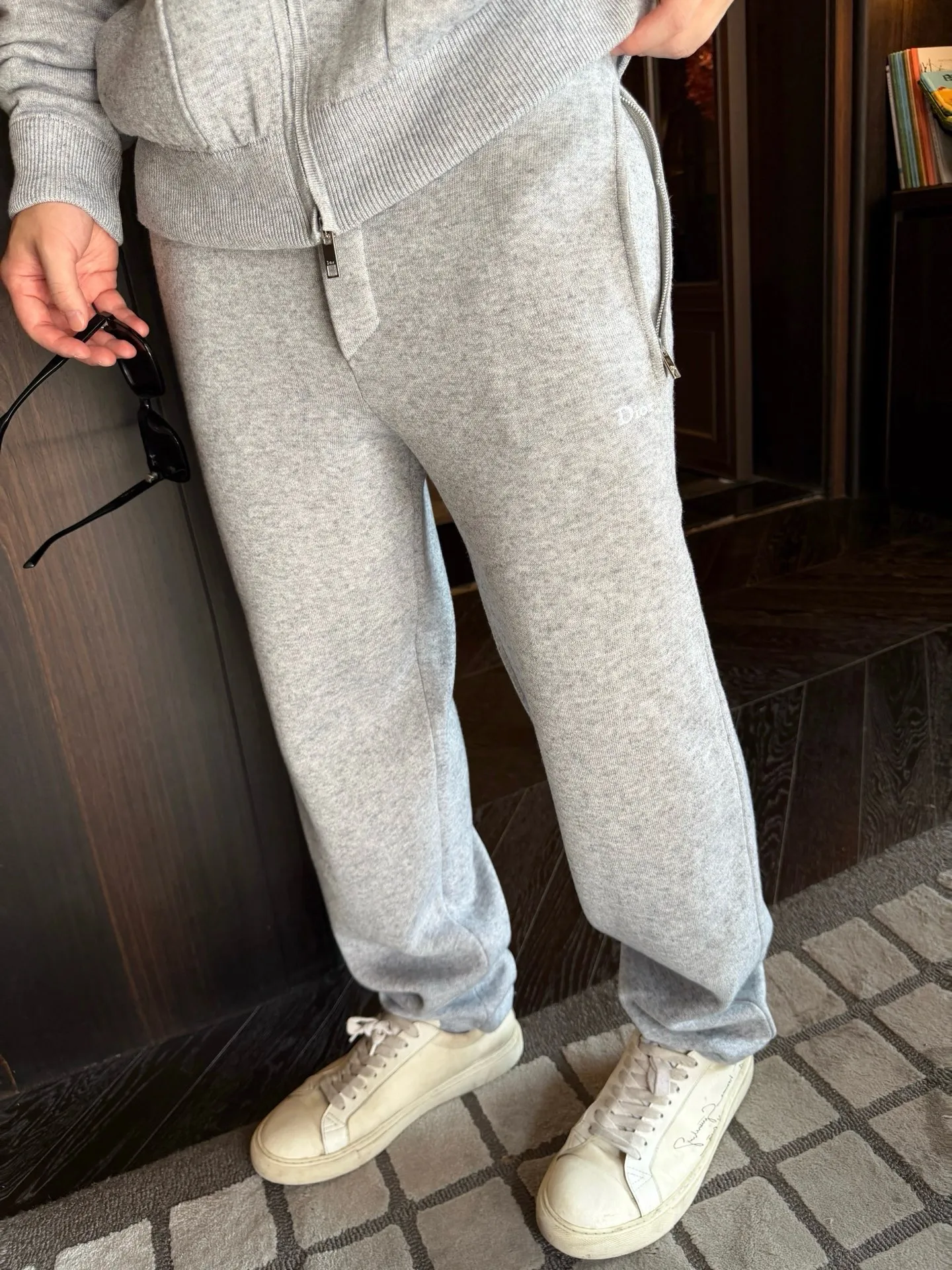Dior/Dior Oblique Jacquard Inner Blend Sport Trousers