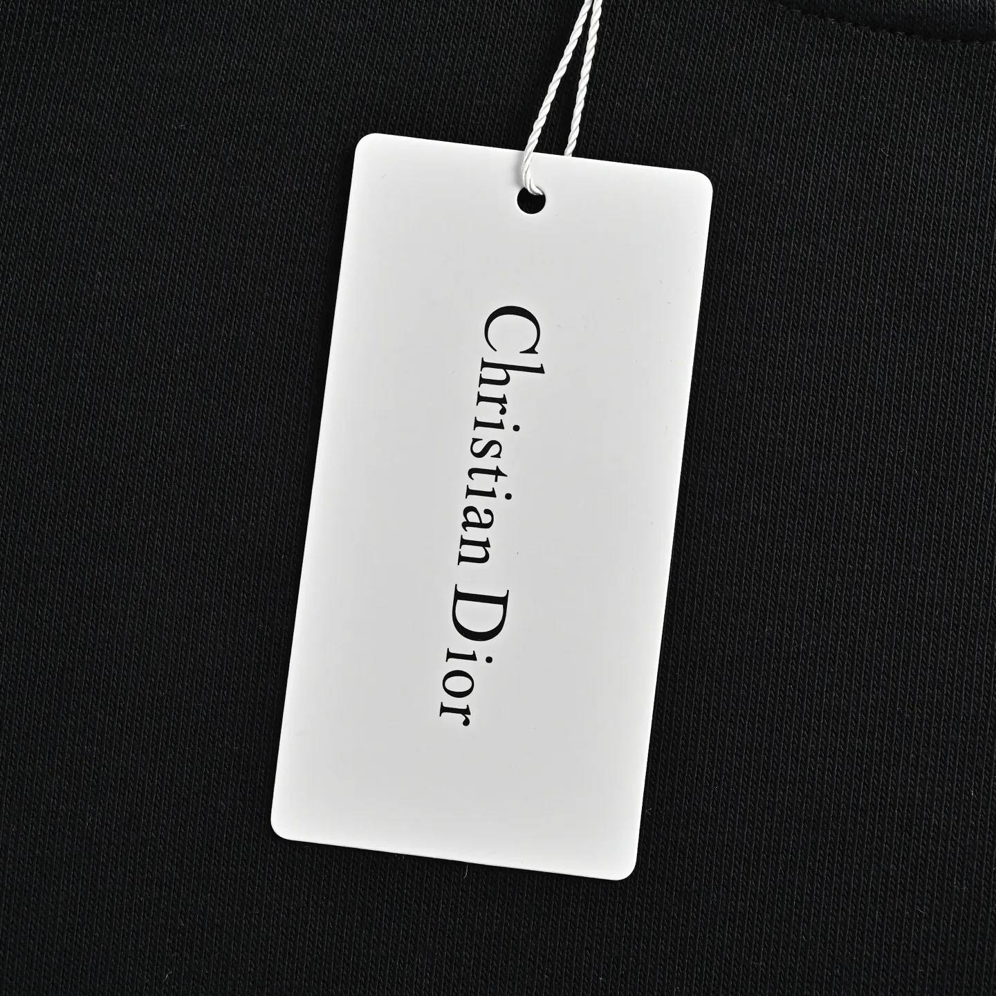 Dior/Dior Floral Striped Fake Pocket Crew Neck Sweatshirt