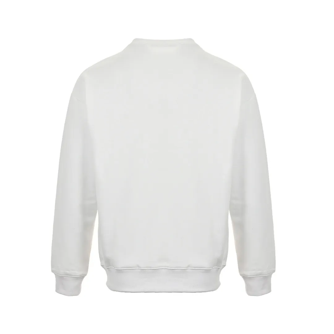 Dior/Dior 23Fw gradient floral letter embroidered round neck sweatshirt