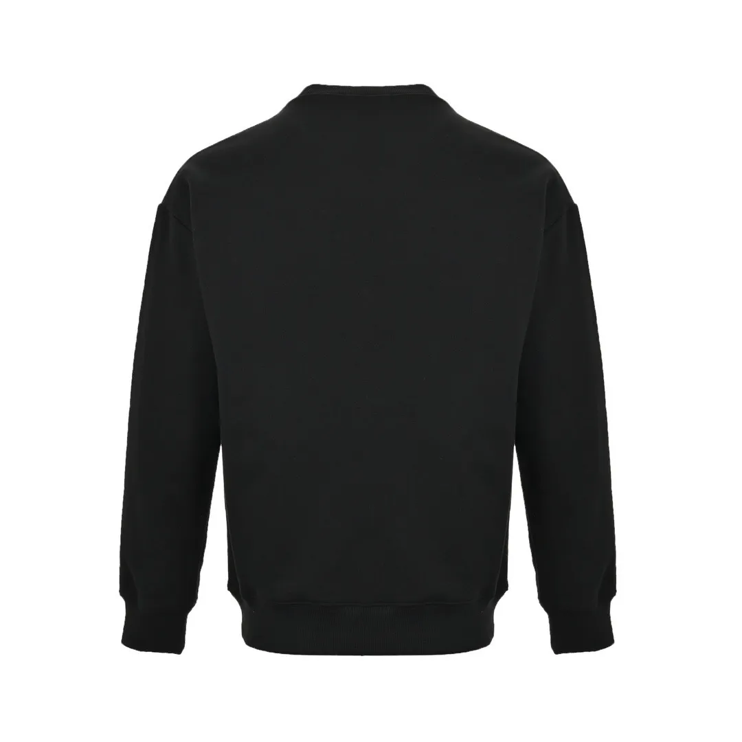 Dior/Dior 23Fw gradient floral letter embroidered round neck sweatshirt