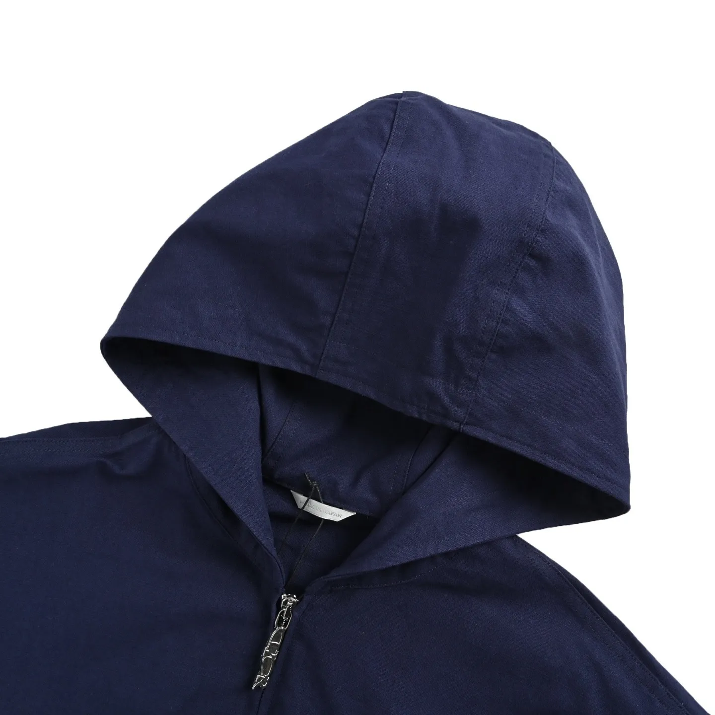 Dior/Dior 25Fw Co-Branded Embroidered Logo Canvas Zip Hooded Jacket