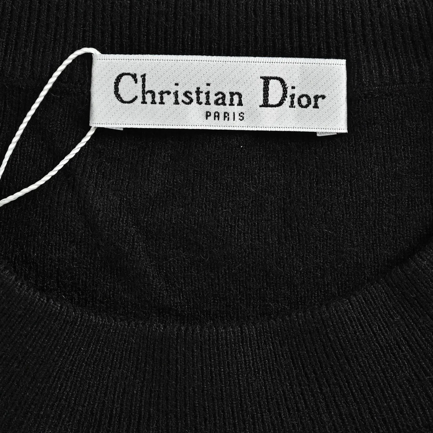Dior/Dior diamond letter print crew neck sweater