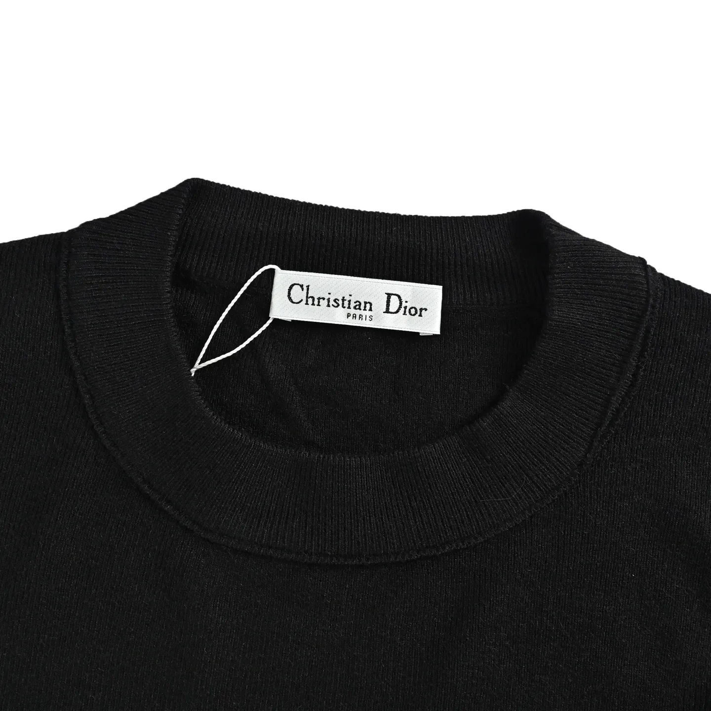 Dior/Dior diamond letter print crew neck sweater