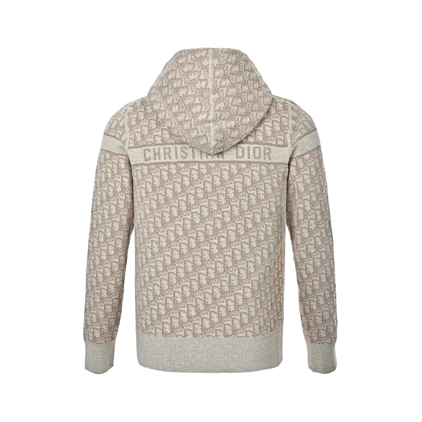 Dior/Dior jacquard jacquard reversible hooded jacket