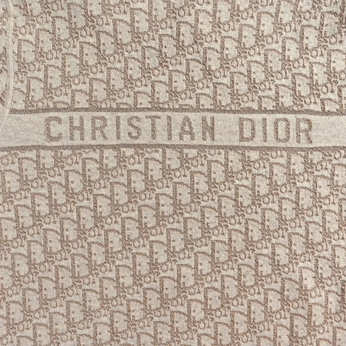 Dior/Dior jacquard jacquard reversible hooded jacket
