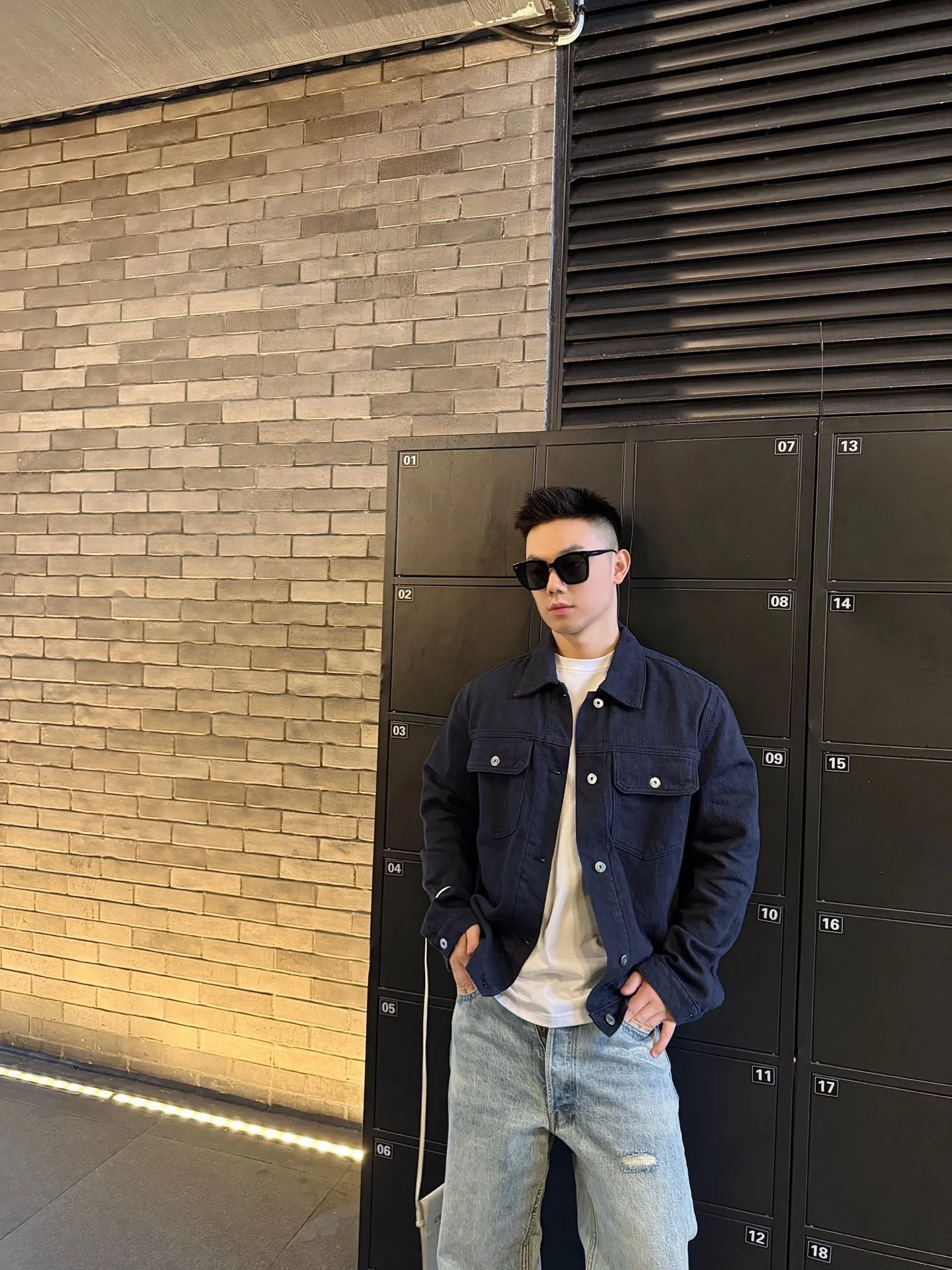Dior/Dior Full Print Denim Jacket