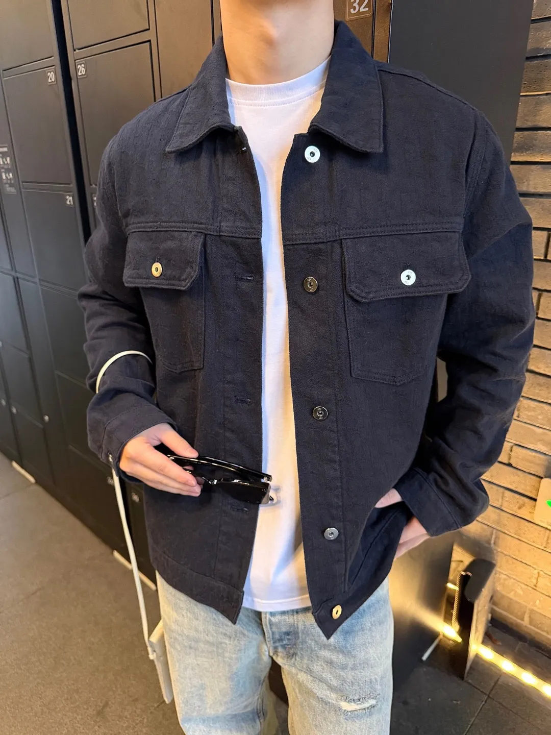 Dior/Dior Full Print Denim Jacket