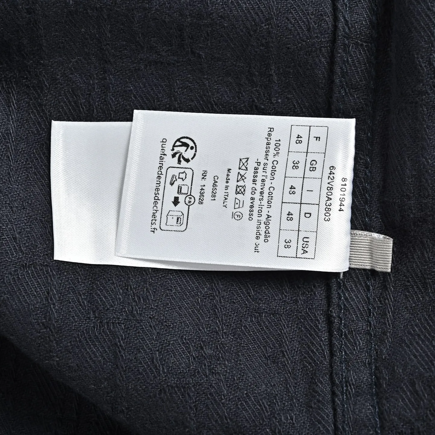 Dior/Dior Full Print Denim Jacket