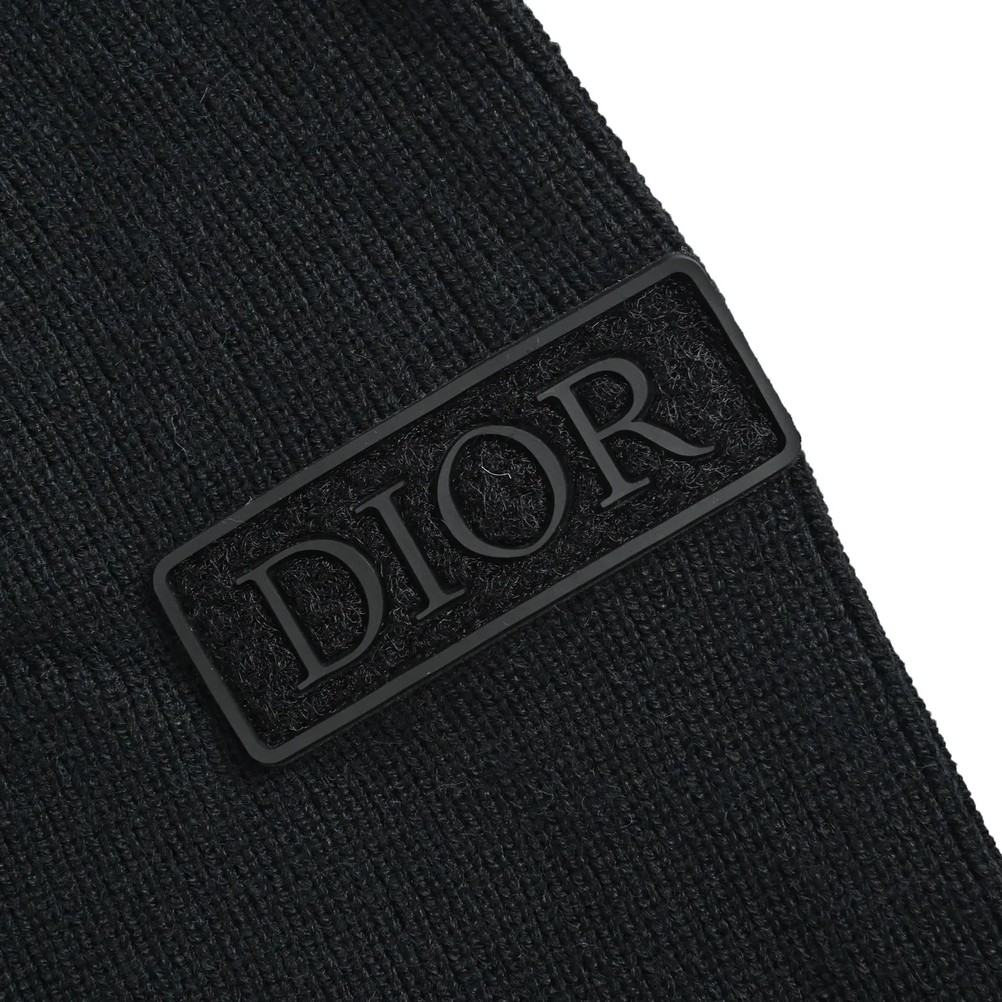 Dior/Dior jacquard full print knit patchwork down jacket