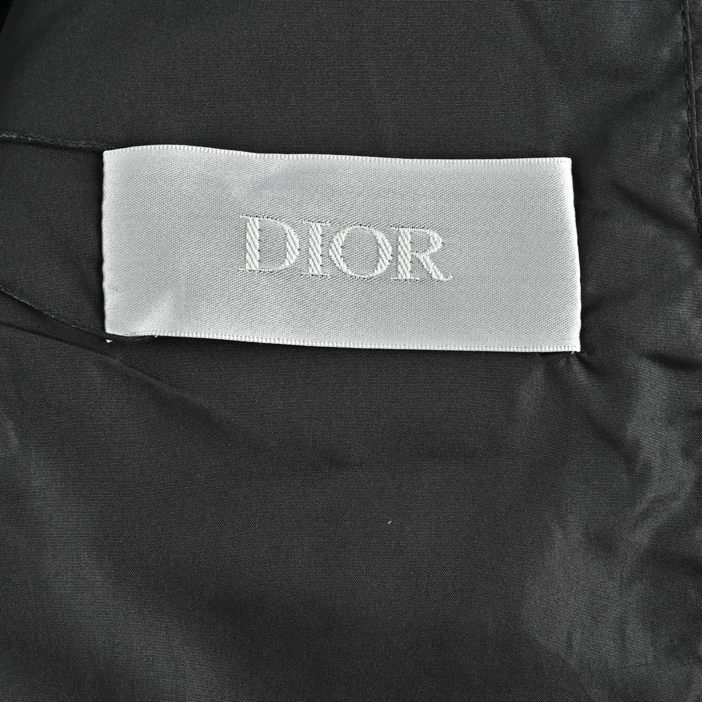 Dior/Dior jacquard full print knit patchwork down jacket