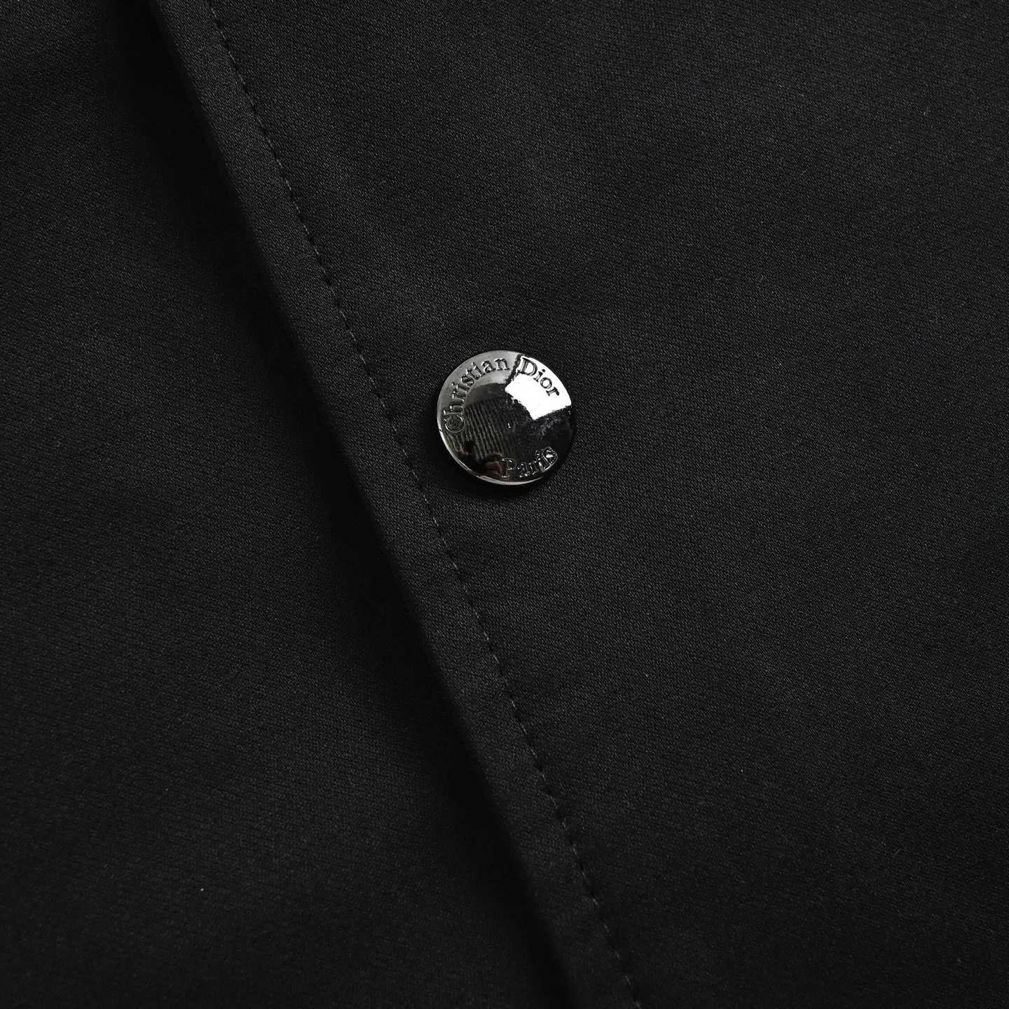 Dior/Dior Floral Embroidered Logo Baseball Jersey Jacket
