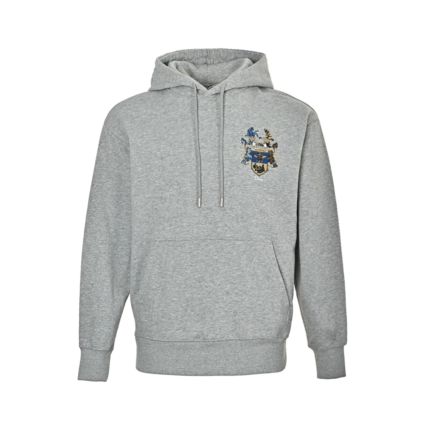 Dior/Dior Bee Logo Embroidered Hooded Sweatshirt