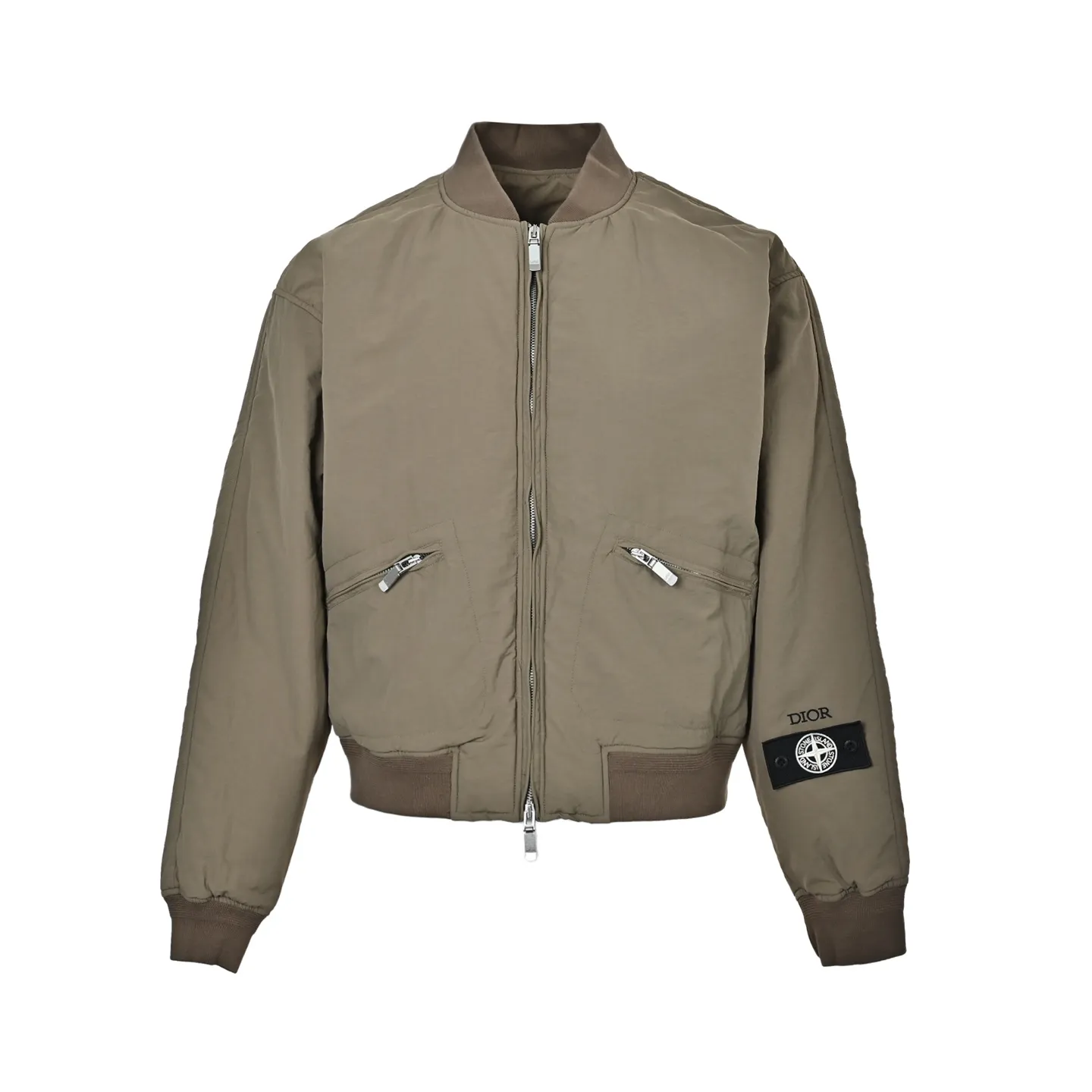 Dior/Dior Stone Island joint pilot cotton jacket