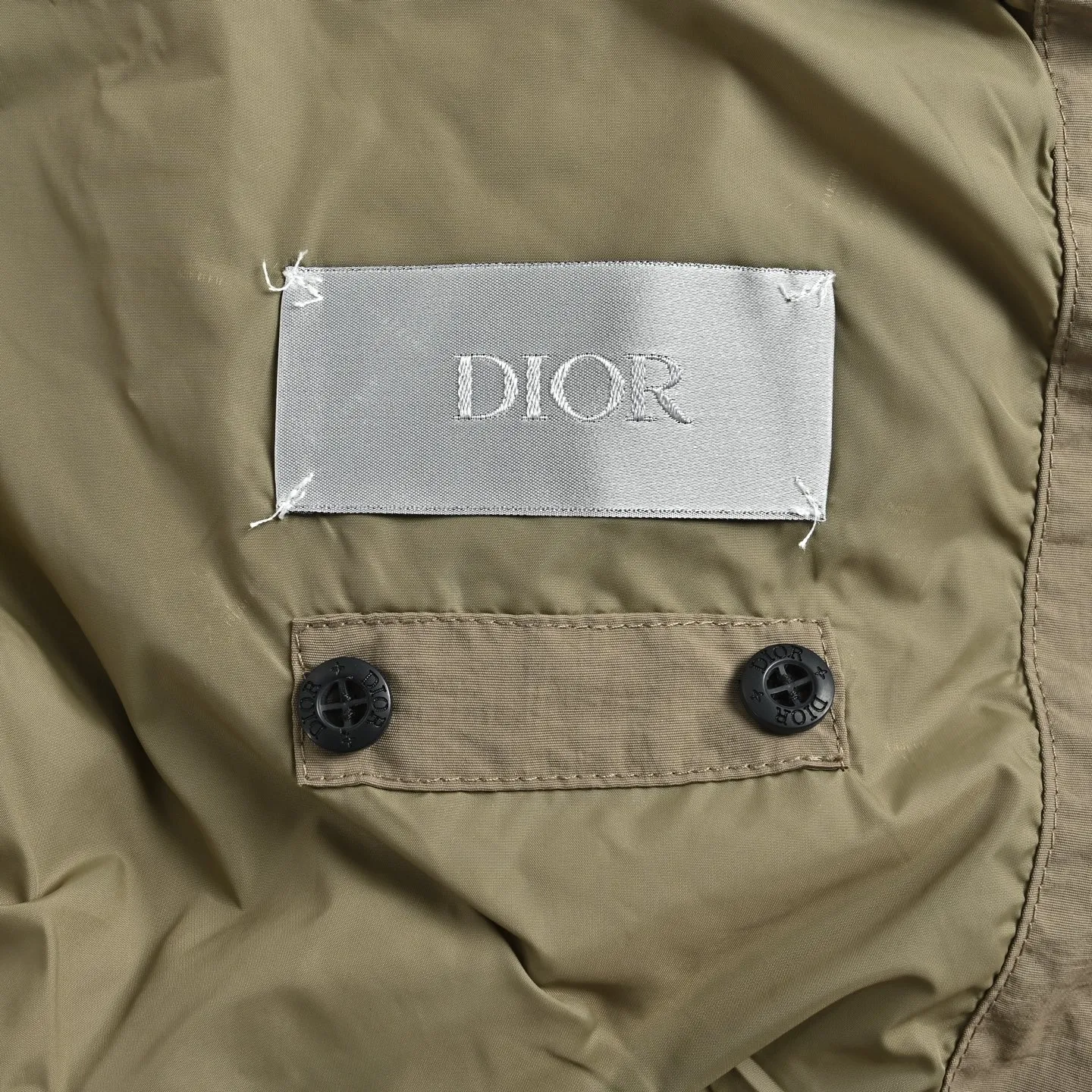 Dior/Dior Stone Island joint pilot cotton jacket
