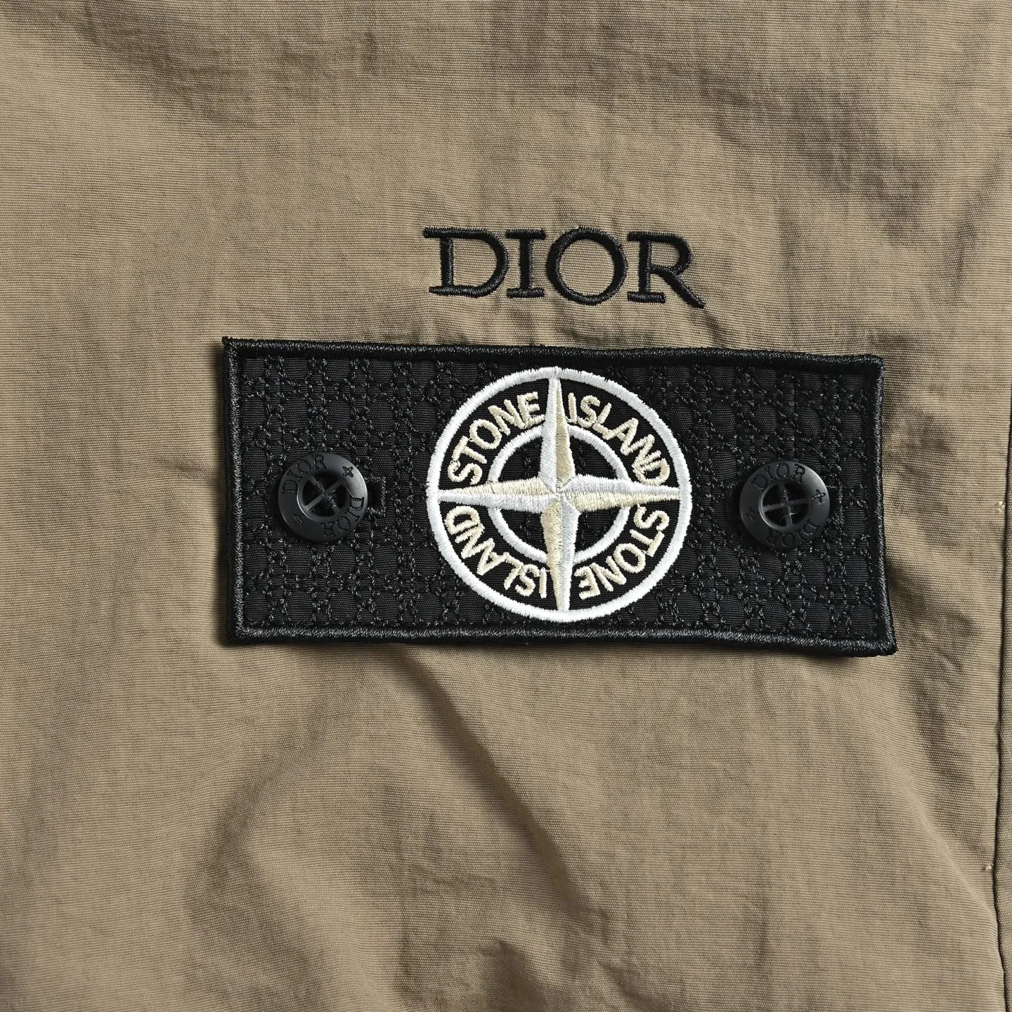 Dior/Dior Stone Island joint pilot cotton jacket