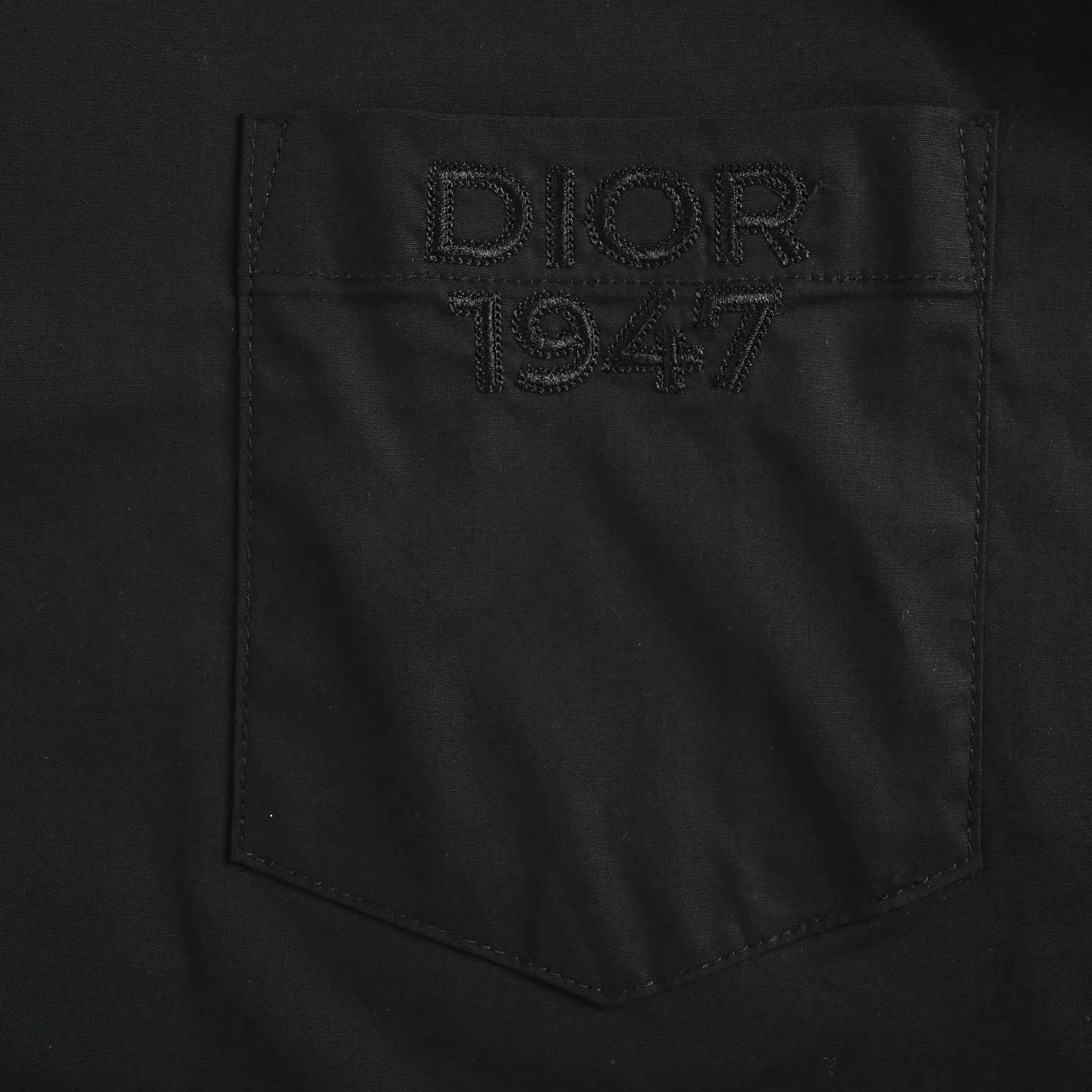 Dior/Dior 25ss pocket 1947 embroidered shirt