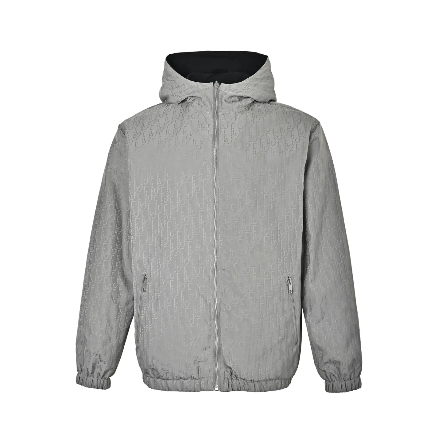 Dior/Dior reversible jacquard hooded jacket