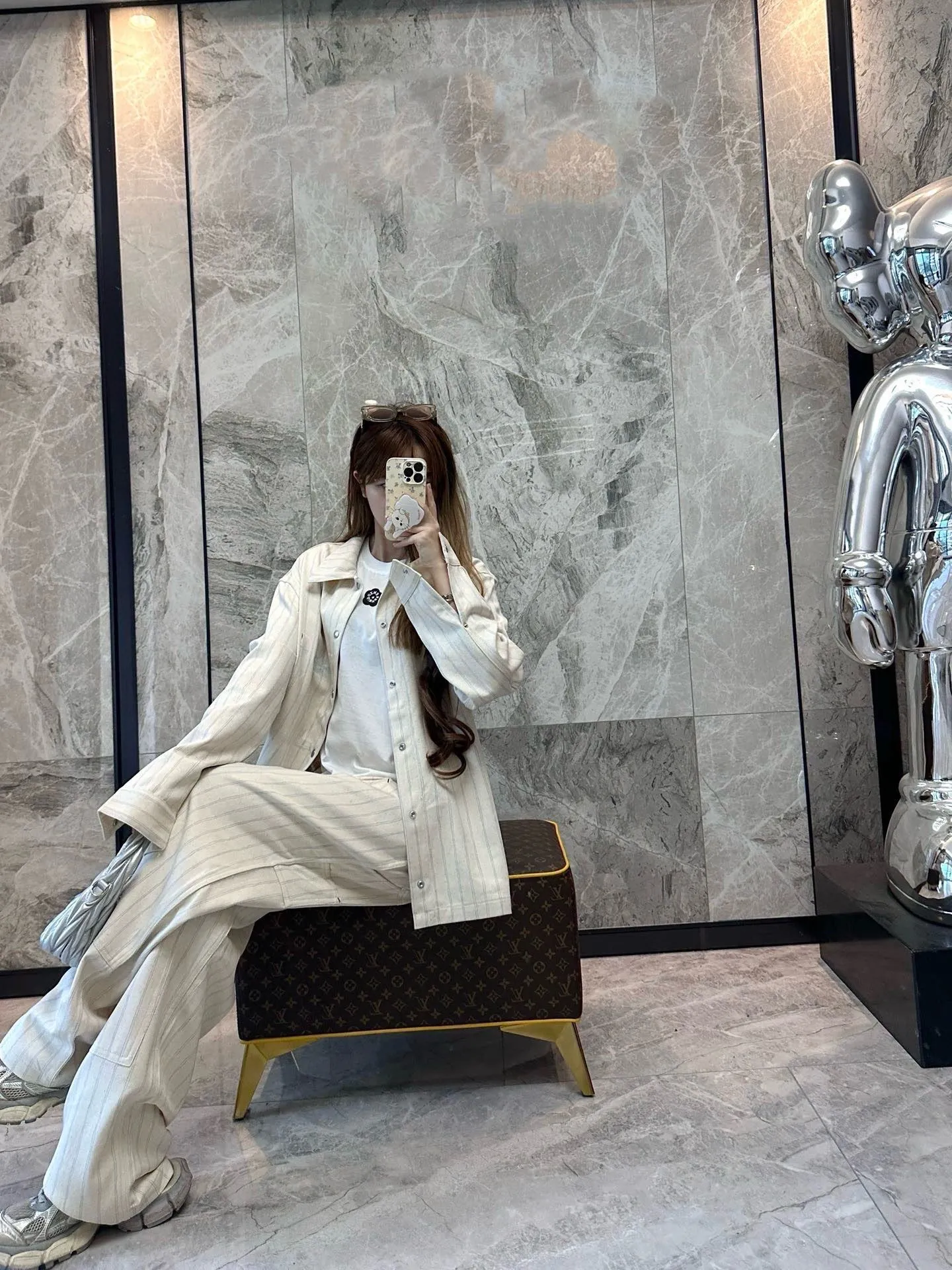 Dior/Dior 25ss Striped Denim Jacket