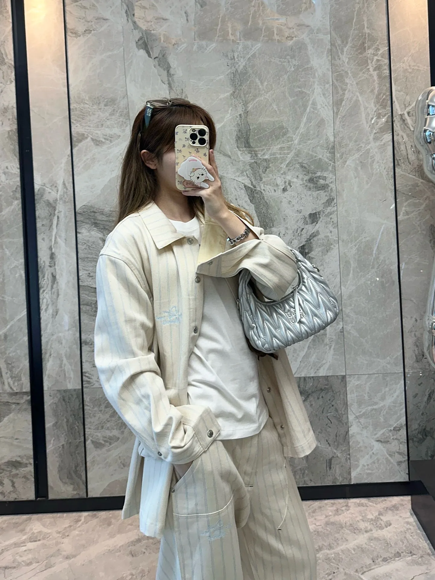 Dior/Dior 25ss Striped Denim Jacket