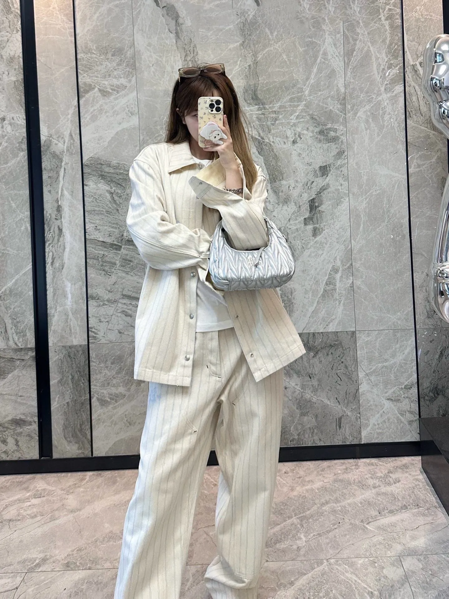 Dior/Dior 25ss Striped Denim Jacket