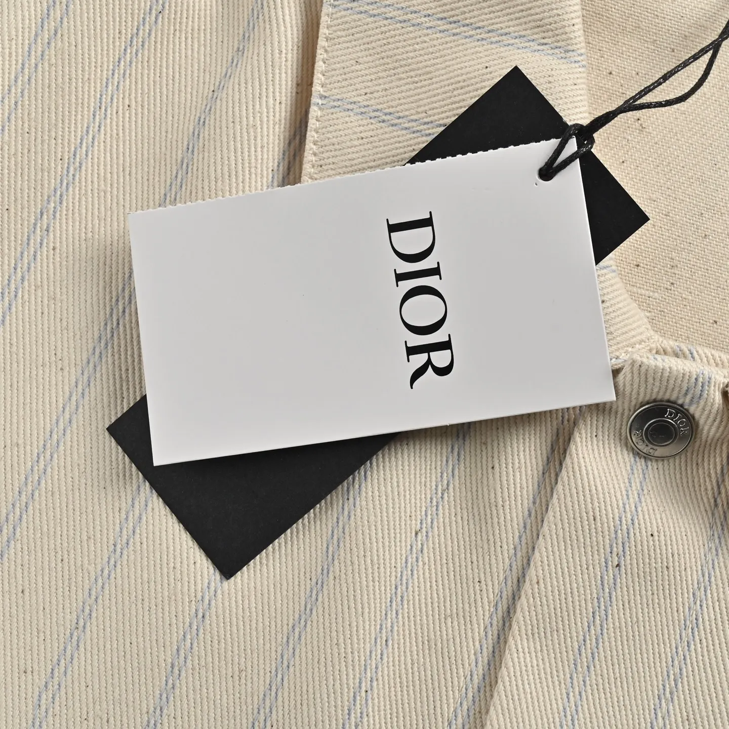 Dior/Dior 25ss Striped Denim Jacket