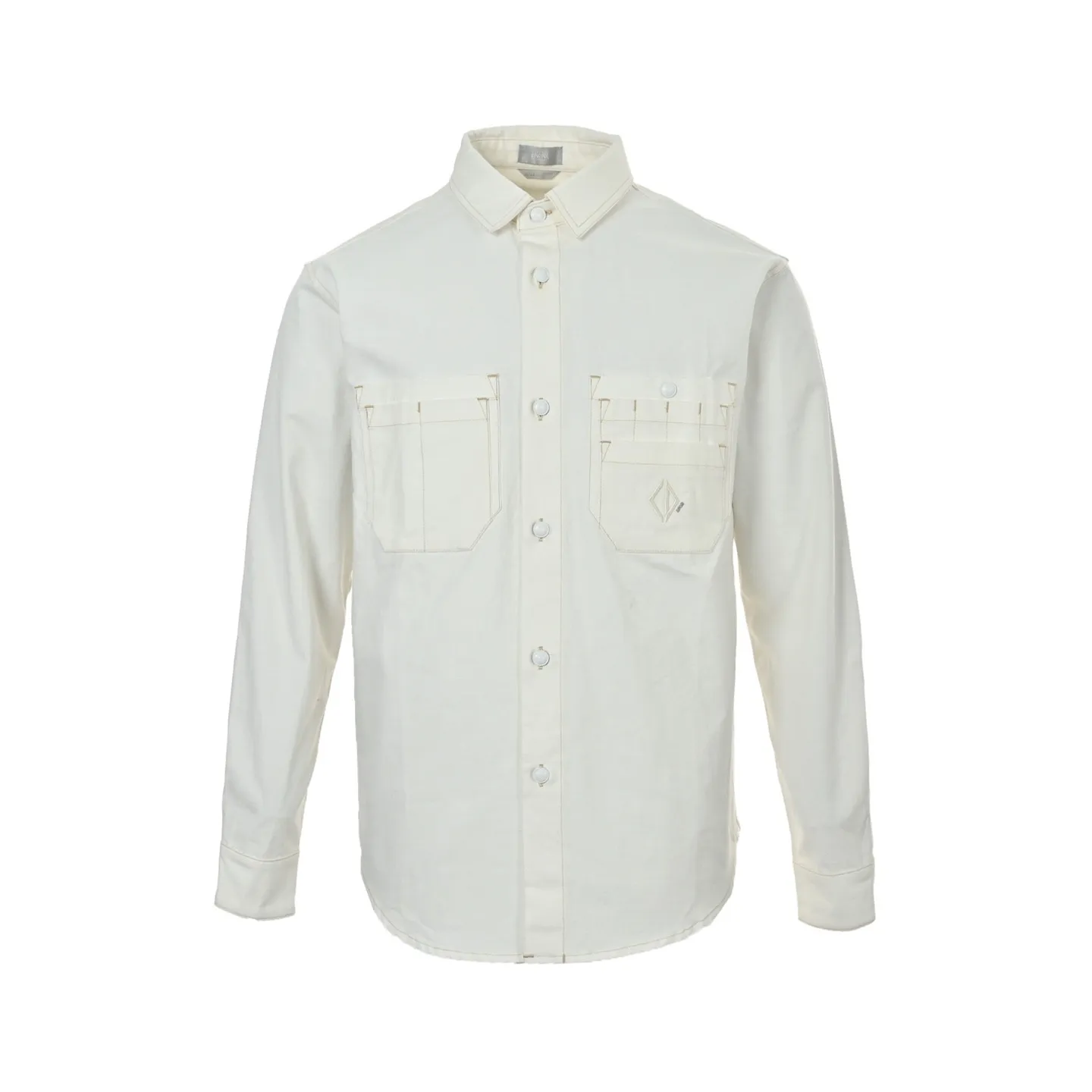 Dior/Dior 25Fw Open Line Canvas Shirt Jacket