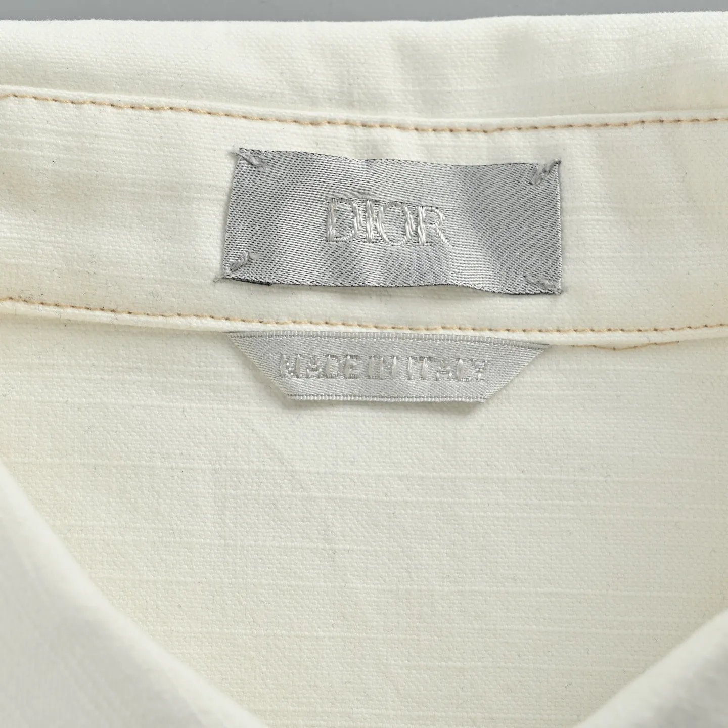 Dior/Dior 25Fw Open Line Canvas Shirt Jacket