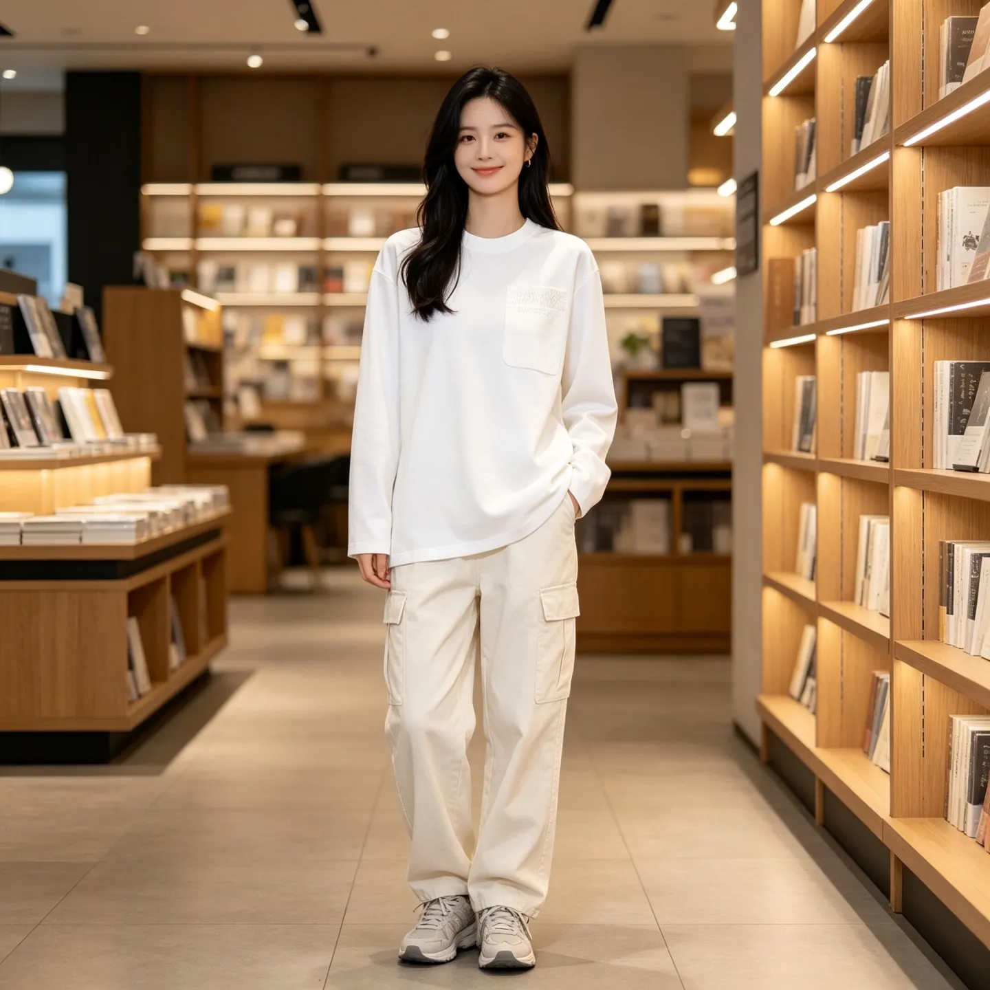 Dior/Dior 26ss cannage embroidered letter pocket long sleeves