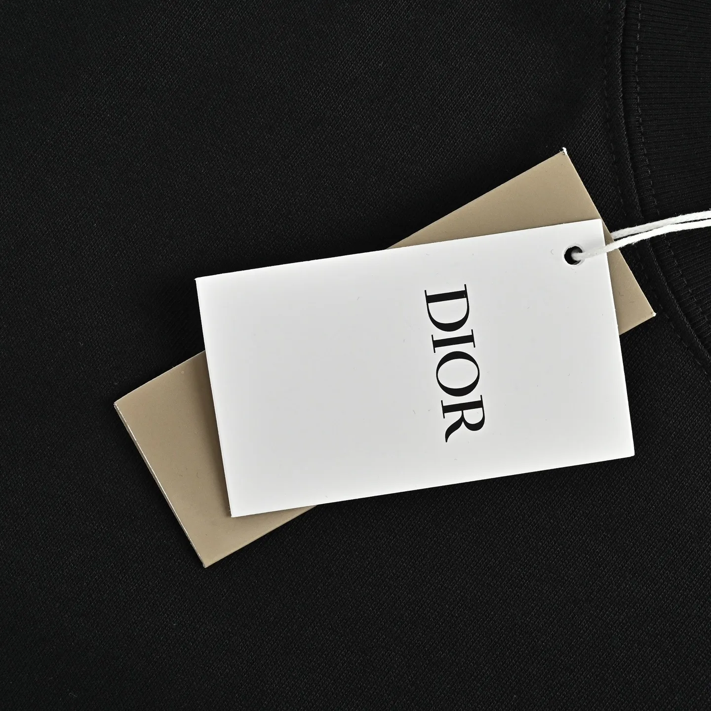 Dior/Dior 26ss cannage embroidered letter pocket long sleeves