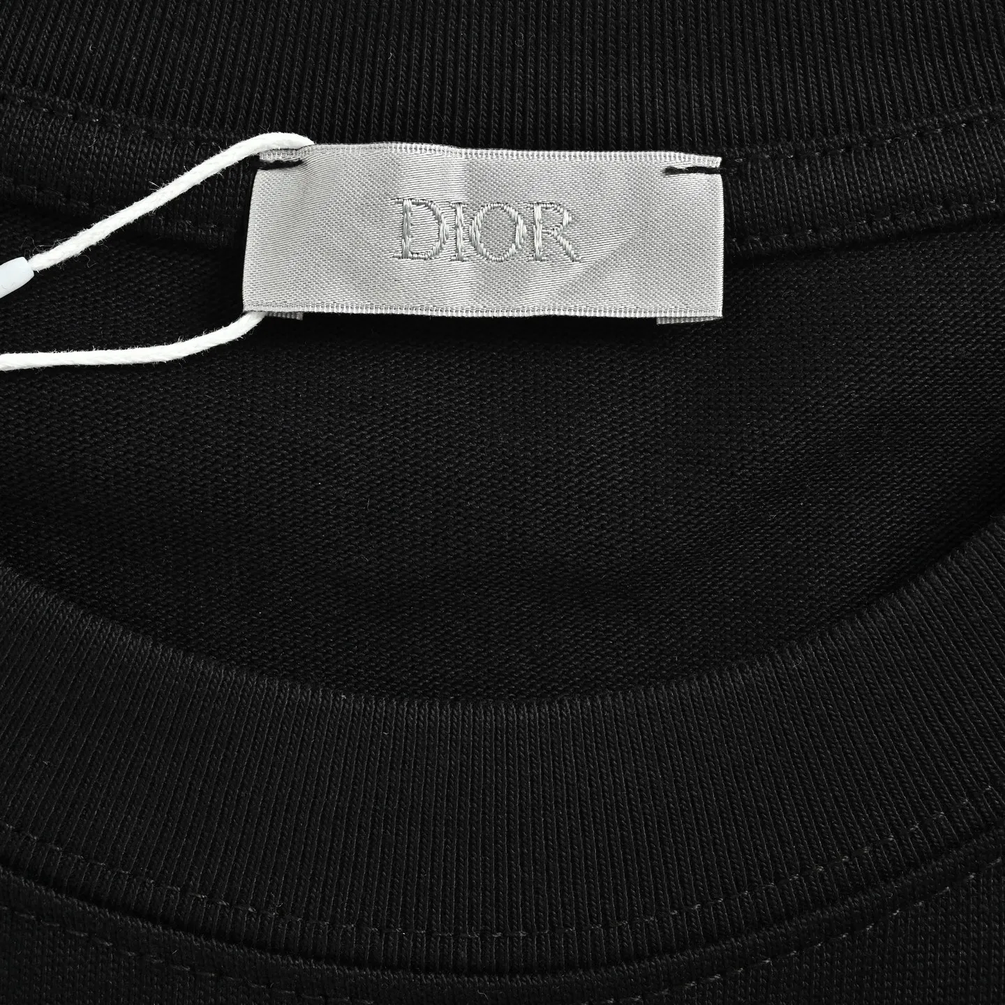 Dior/Dior 26ss cannage embroidered letter pocket long sleeves