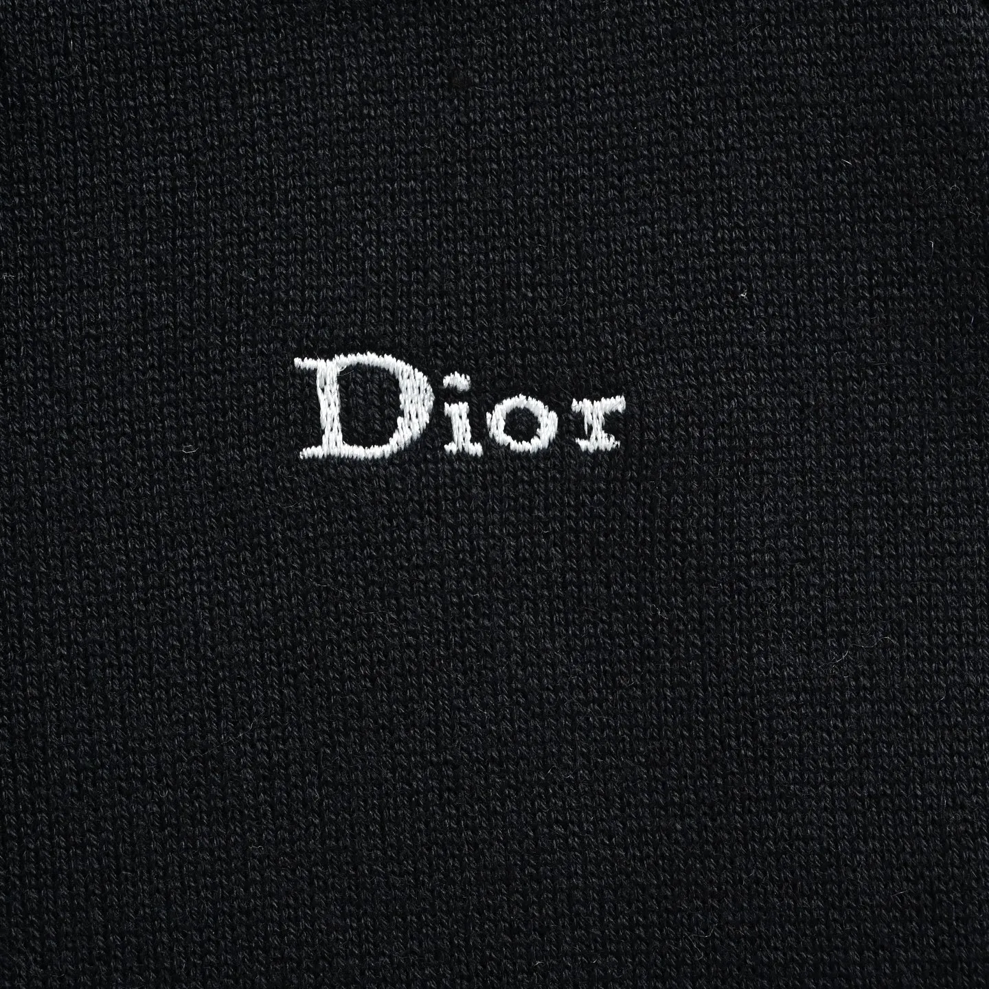 Dior/Dionelli Jacquard Blend Hooded Sweatshirt Jacket