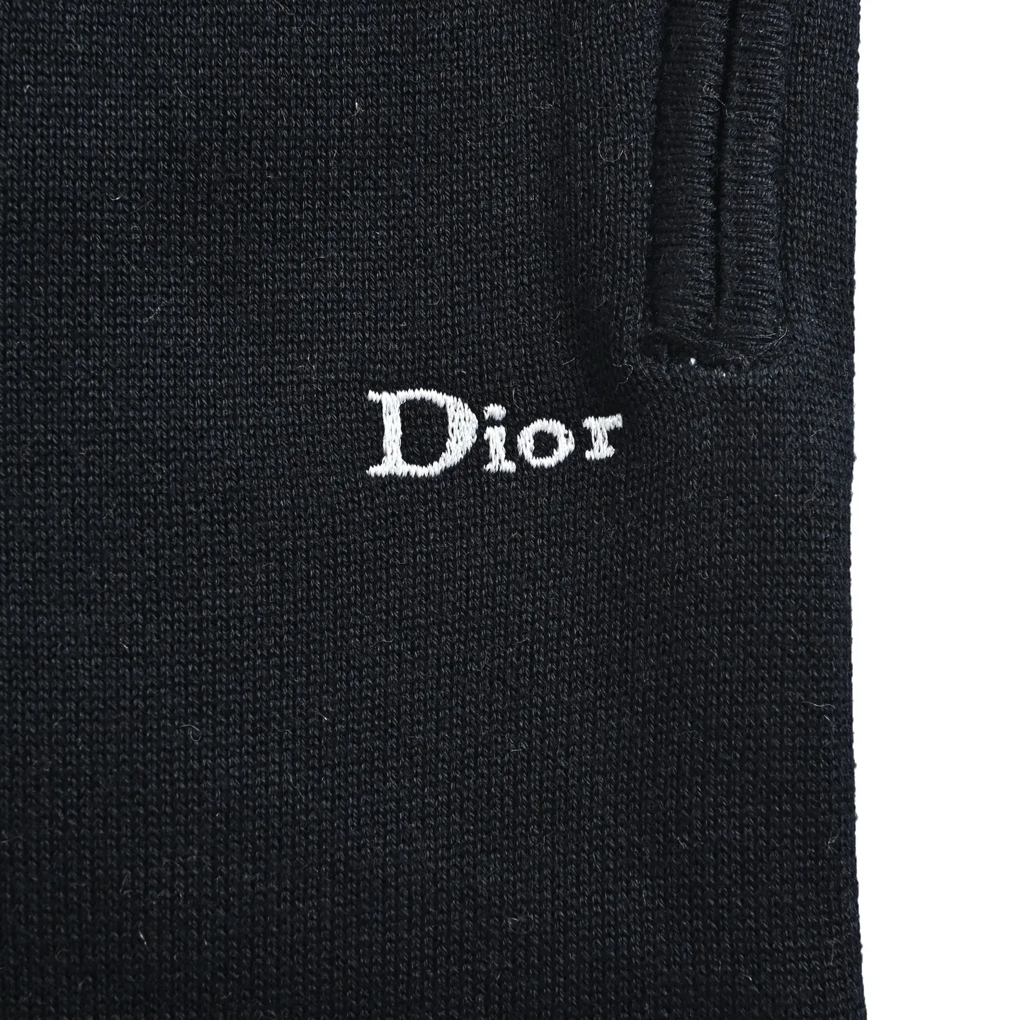 Dior/Dior Oblique lining old flower jacquard blend sports trousers