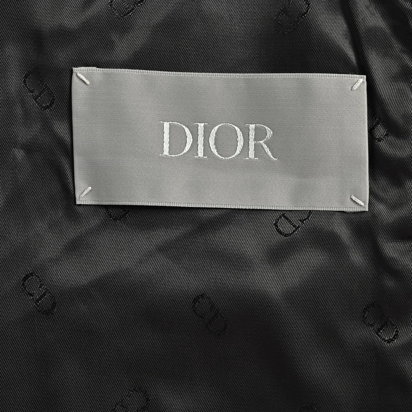 Dior/Dior CD embroidered stand collar vest