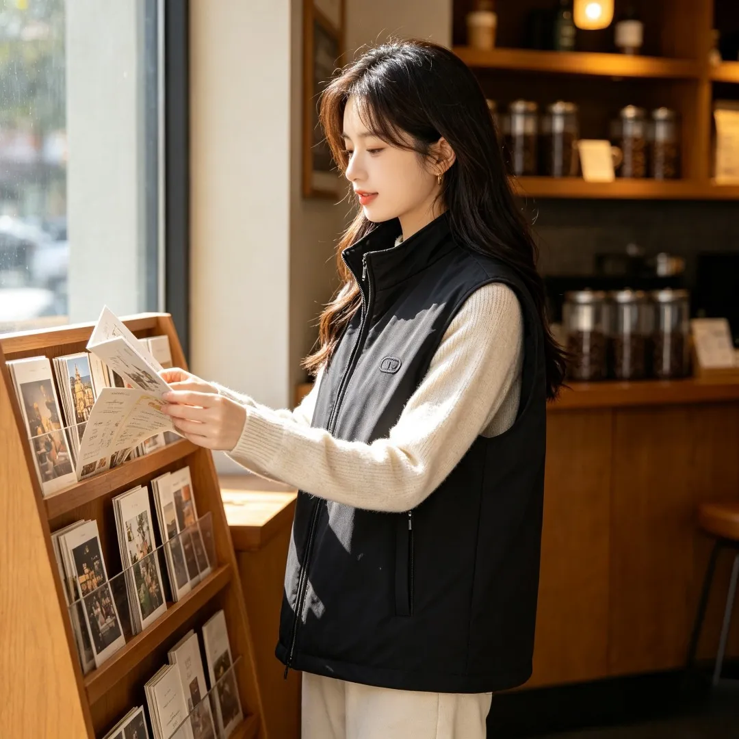 Dior/Dior CD embroidered stand collar vest