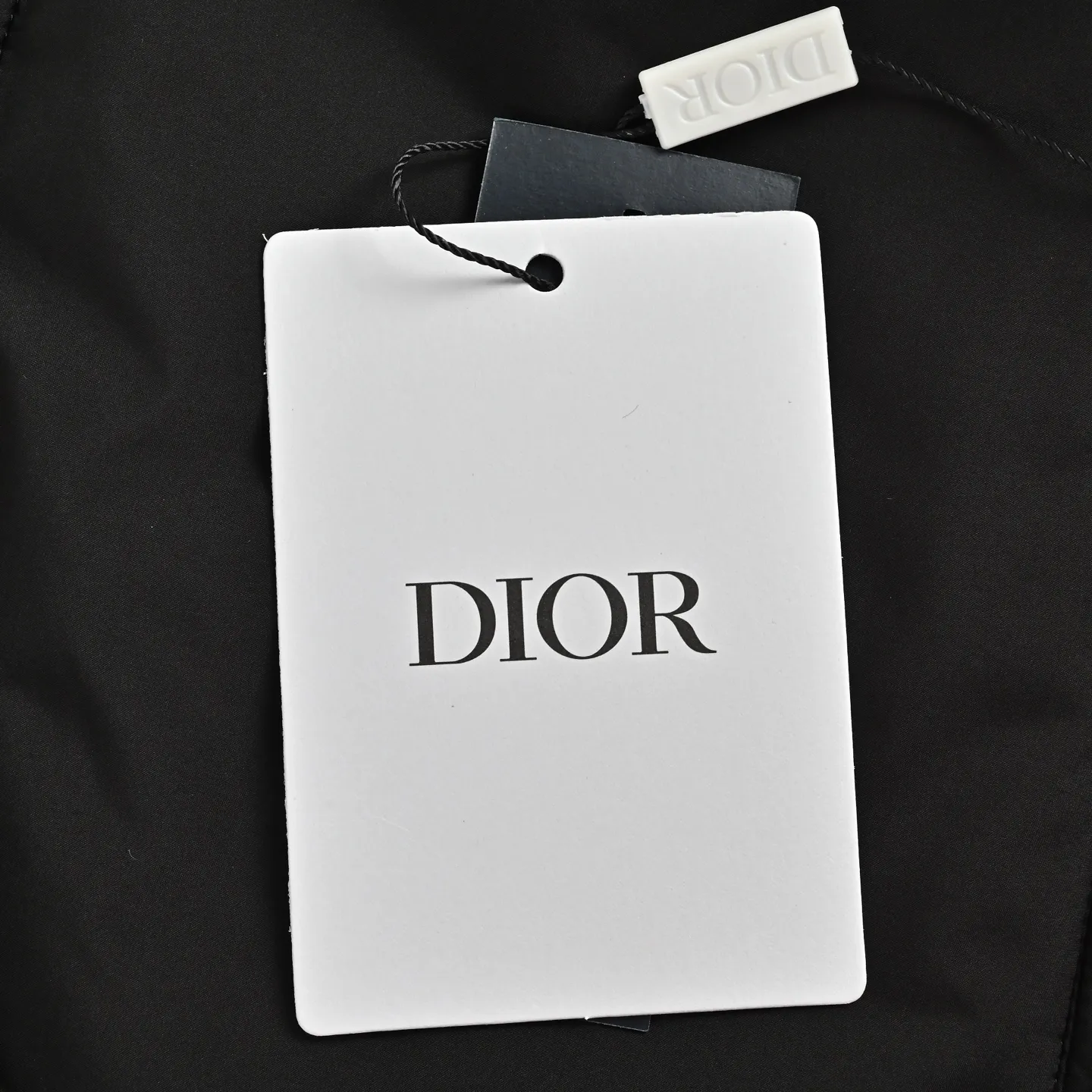 Dior/Dior CD embroidered stand collar vest