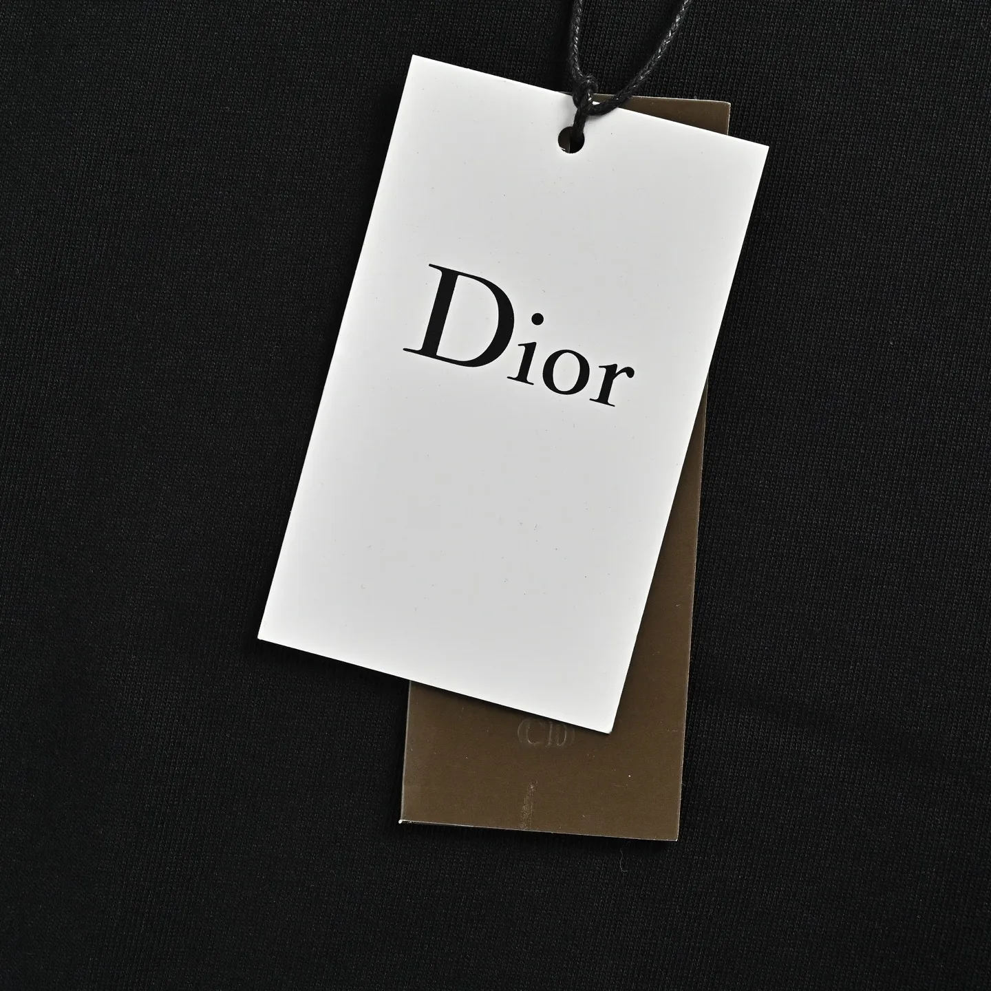 Dior/Dior 26Fw Neck Label Long Sleeve T-Shirt