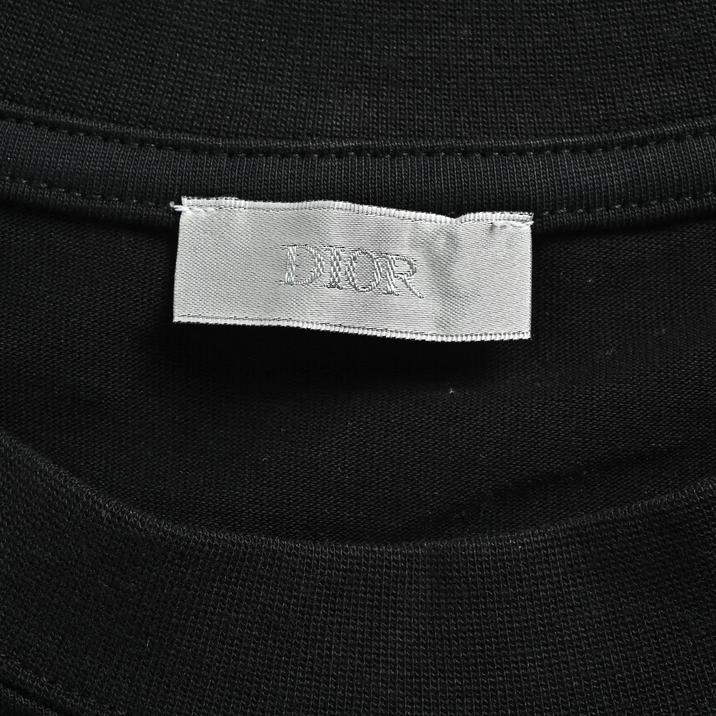 Dior/Dior 26Fw Neck Label Long Sleeve T-Shirt