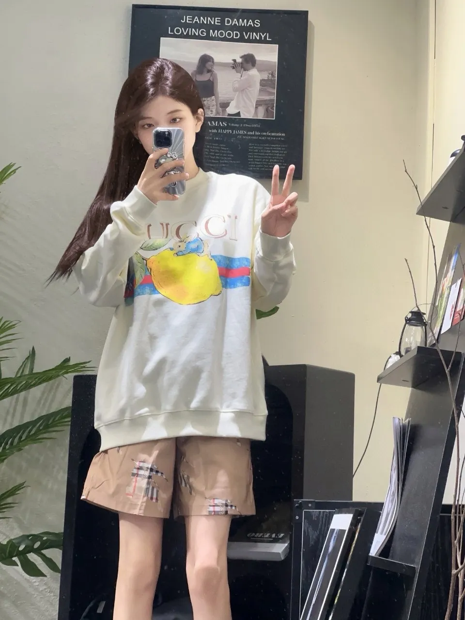 Gucci/Gucci 24Fw Fun Cartoon Series Printed Round Neck Sweatshirt