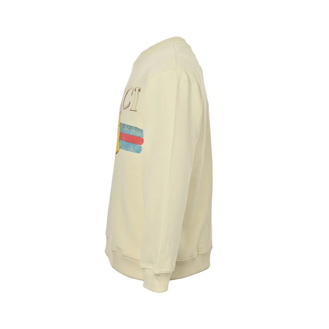 Gucci/Gucci 24Fw Fun Cartoon Series Printed Round Neck Sweatshirt