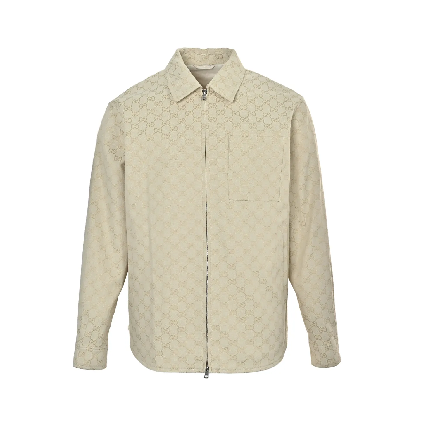 Gucci/Gucci old flower all-over embroidered Retro lapel jacket