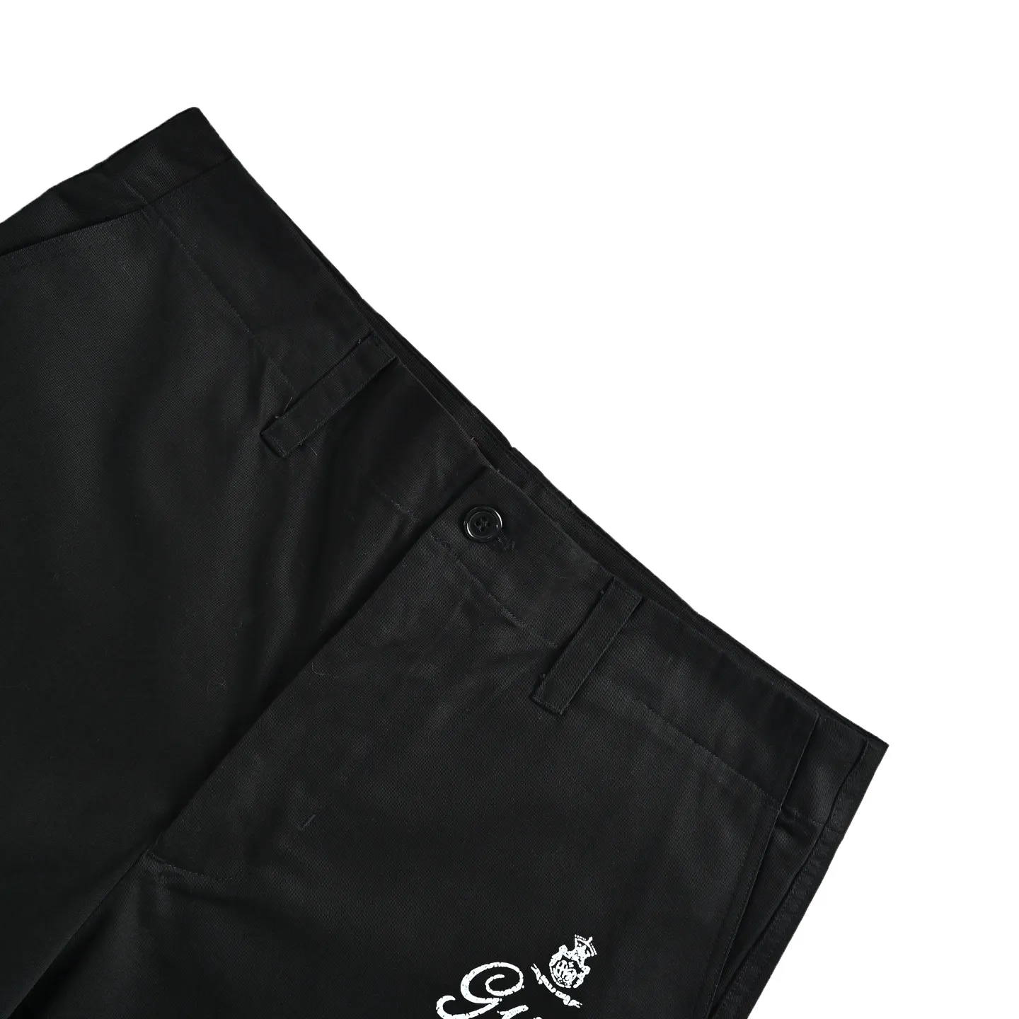 Gucci/Gucci pocket distressed printed logo trousers