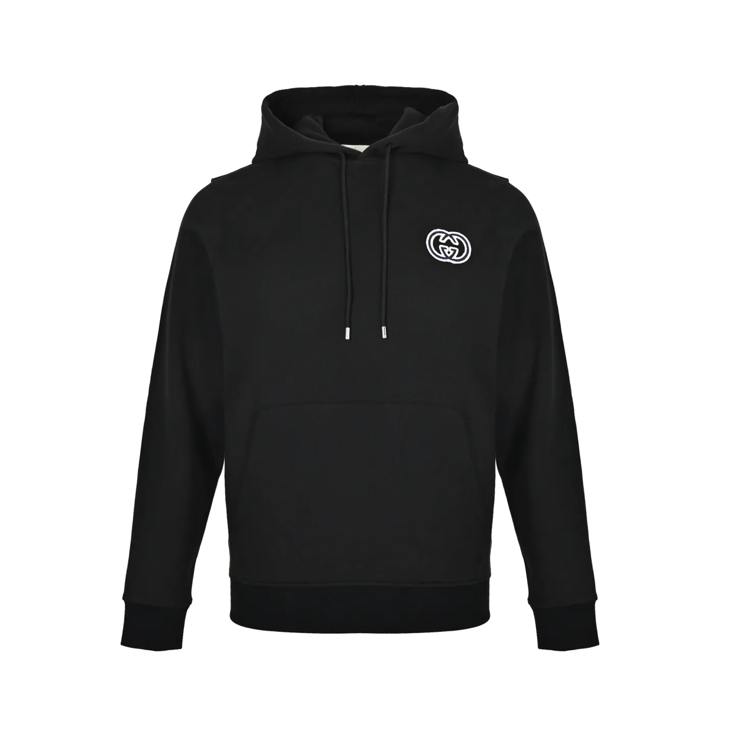 Gucci/Gucci three-dimensional embroidered Double G hooded sweatshirt