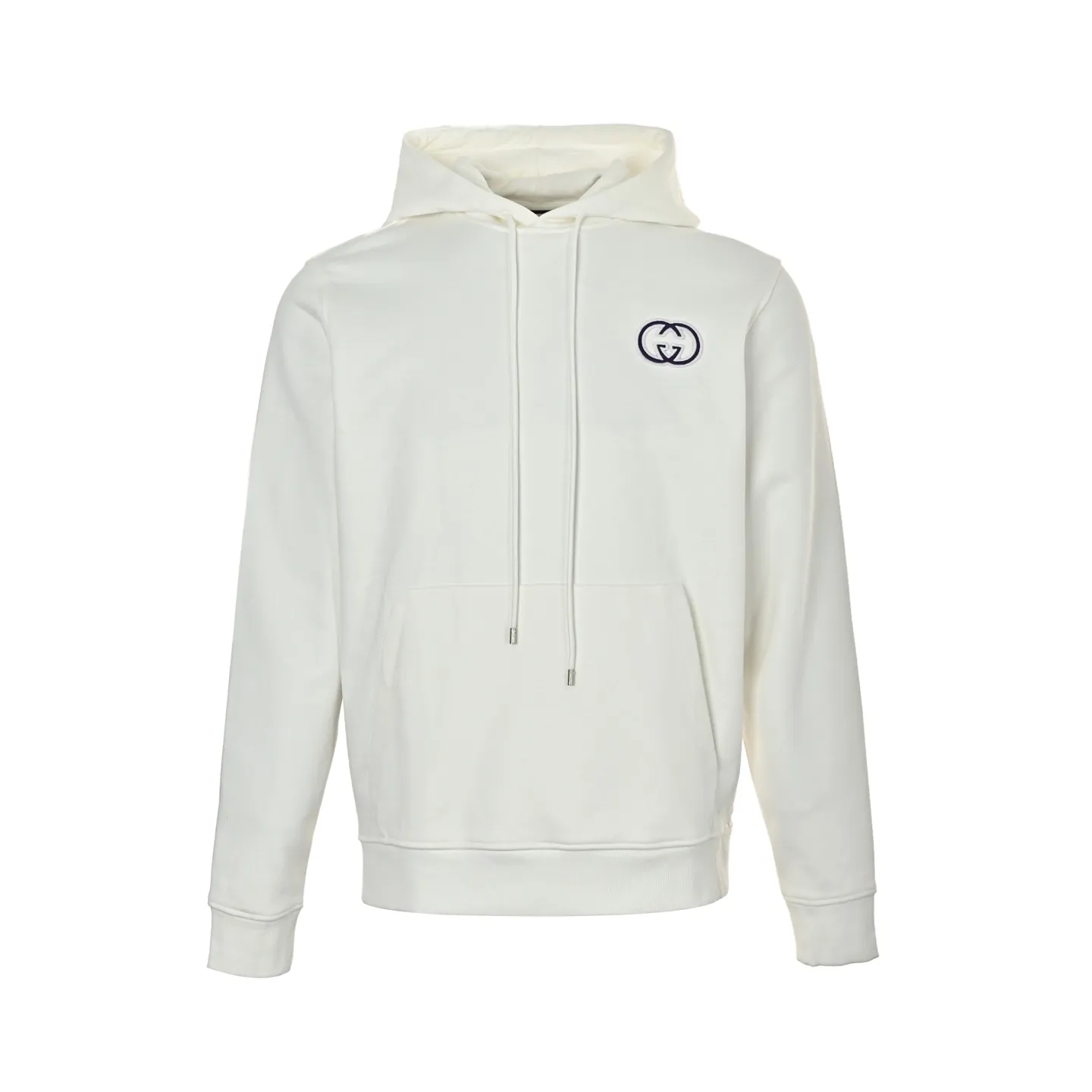 Gucci/Gucci three-dimensional embroidered Double G hooded sweatshirt