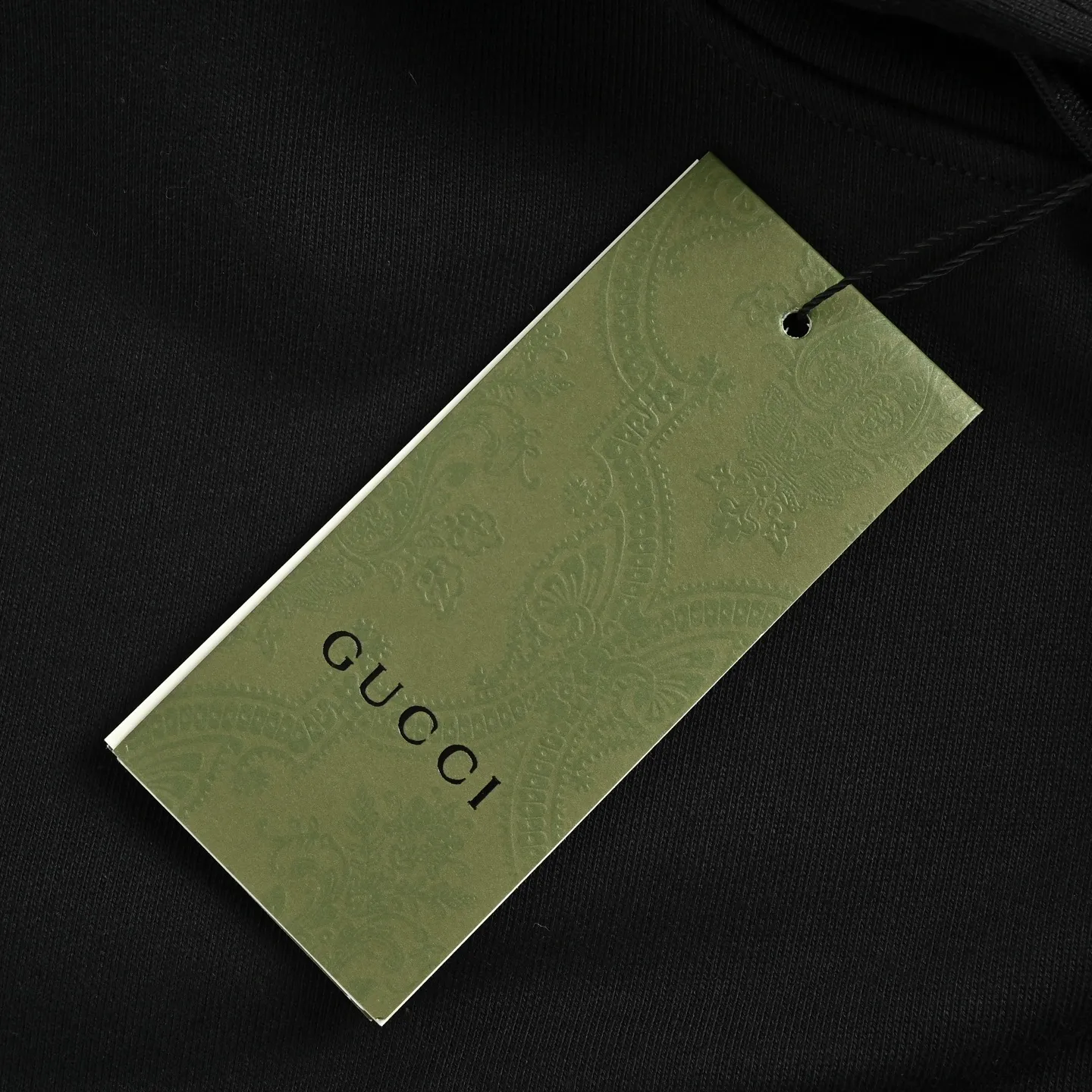 Gucci/Gucci three-dimensional embroidered Double G hooded sweatshirt