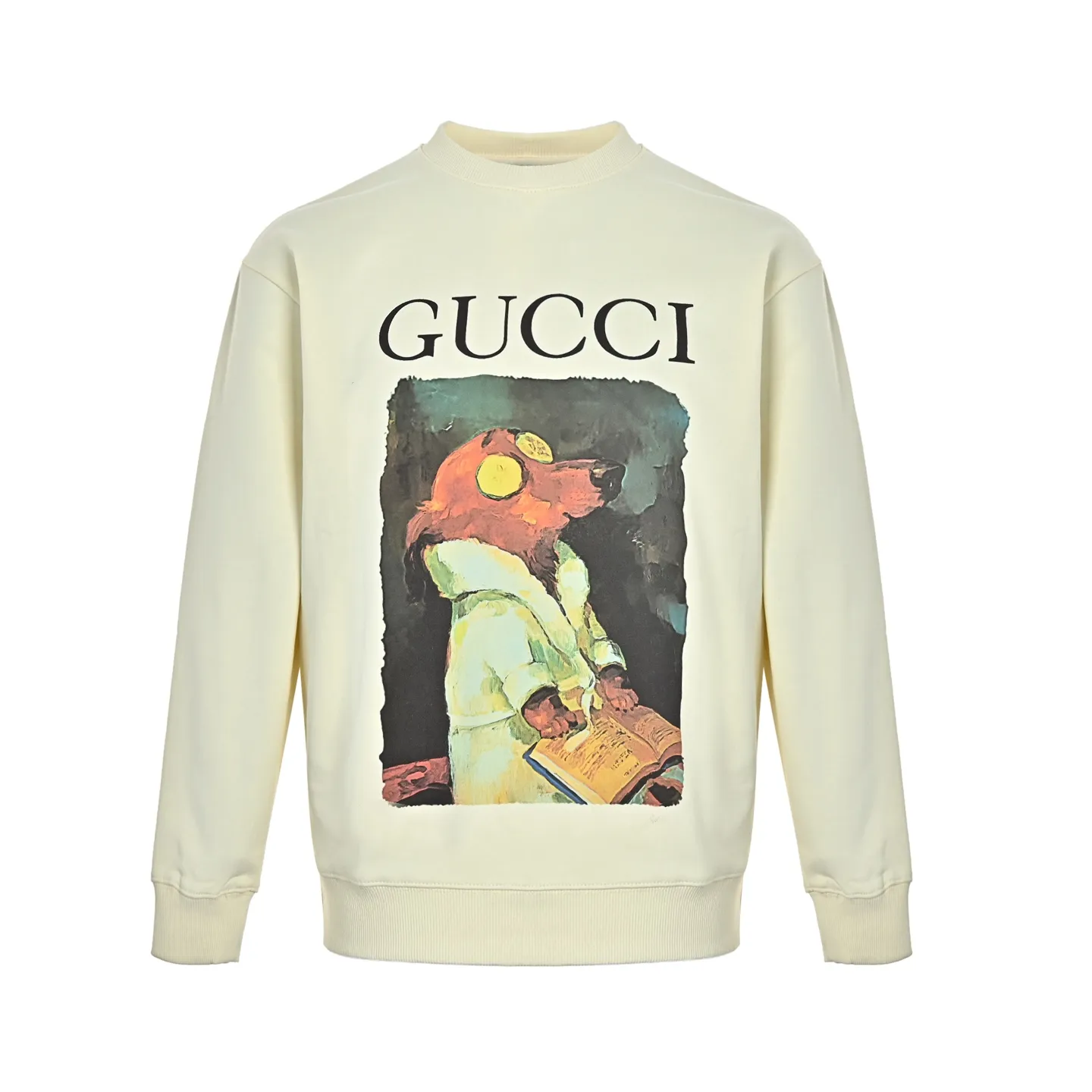 Gucci/Gucci Fun Cartoon Series Round Neck Sweatshirt
